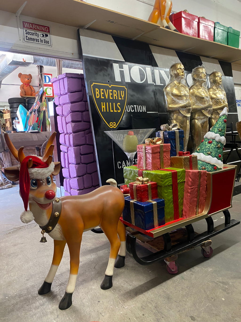 Sleigh Filled With Gifts