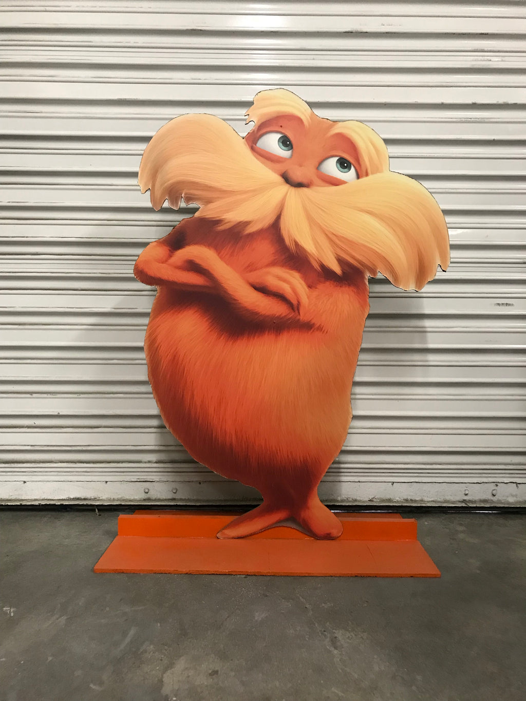 Lorax Standee Wood Cut Out Standee