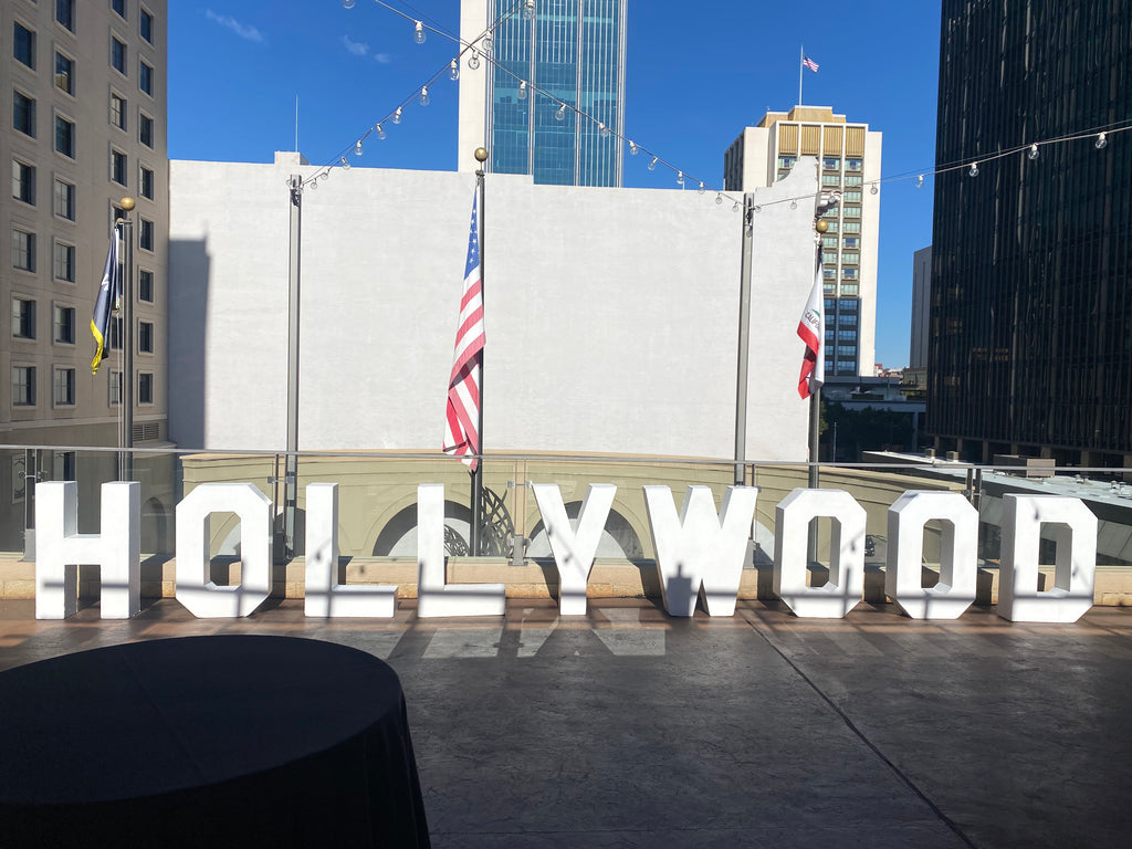 3D Hollywood Letters
