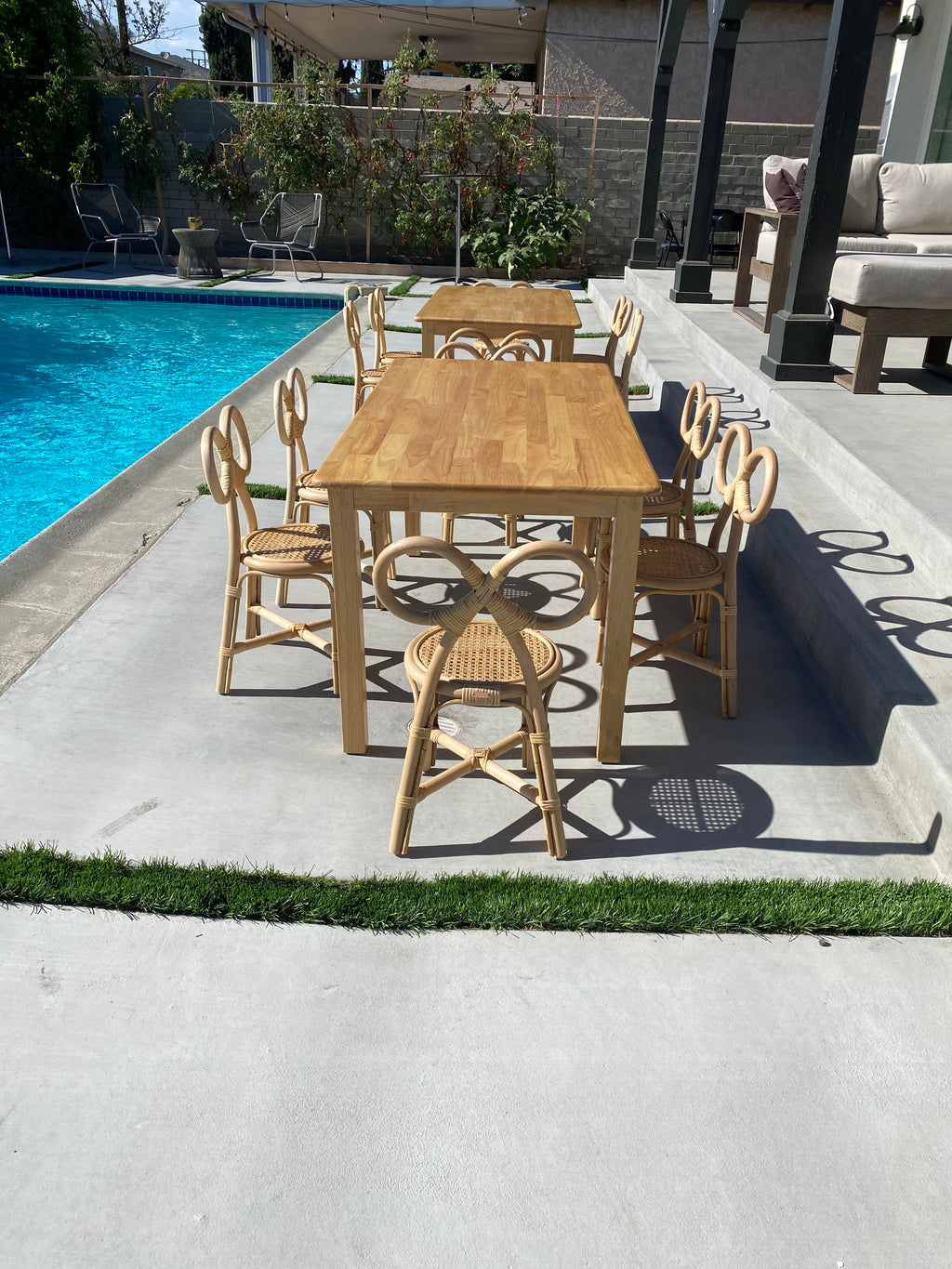 Kids Natural Wooden Table