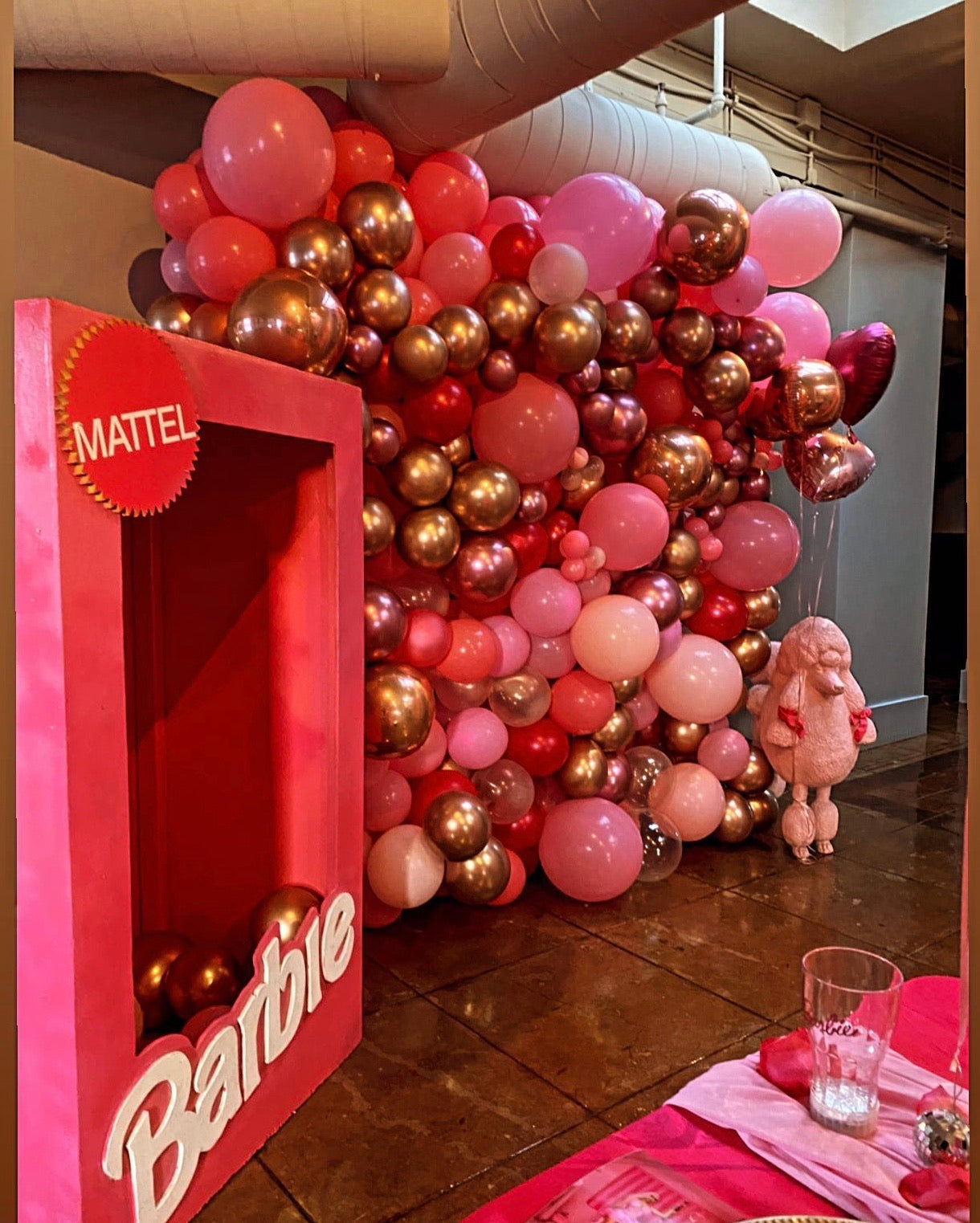 Light Pink Large Poodle