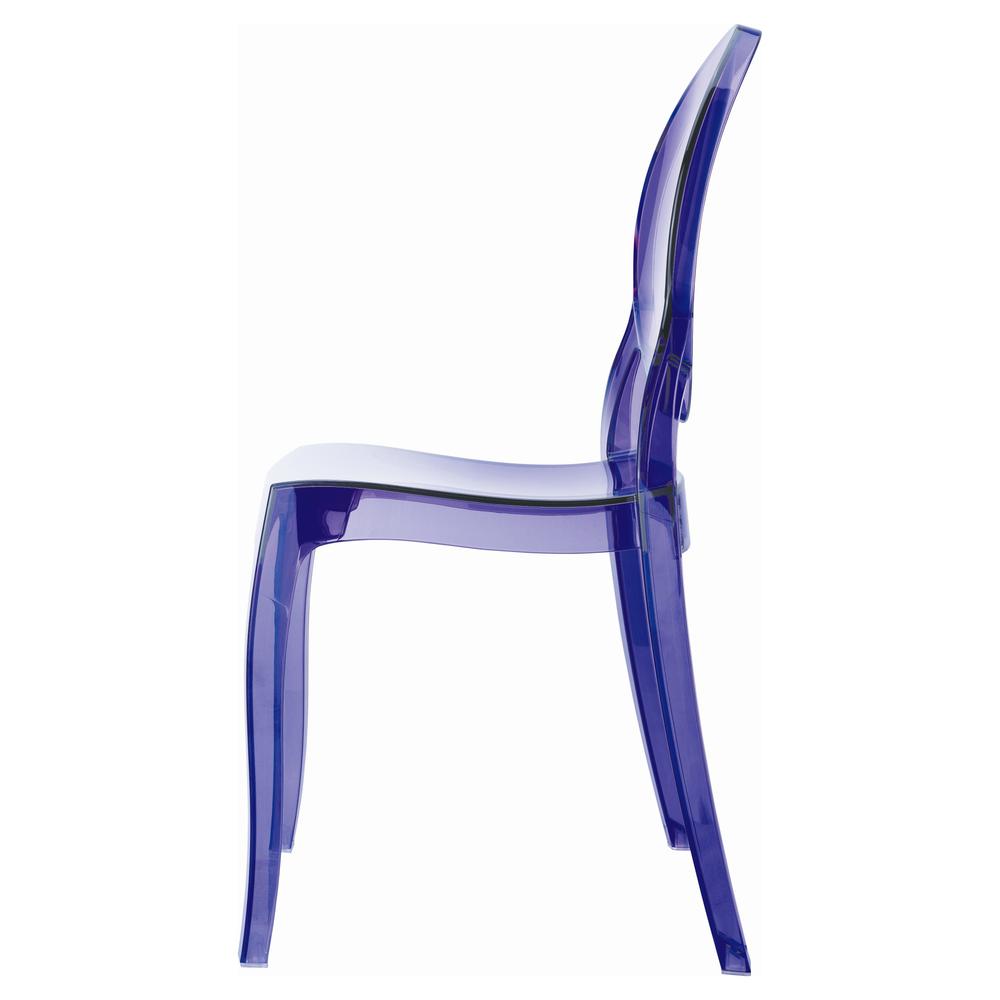 Kids Purple Armless Ghost Chair