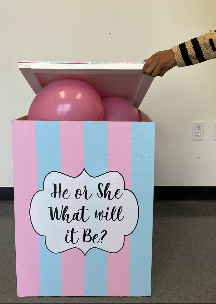 Gender Reveal Box