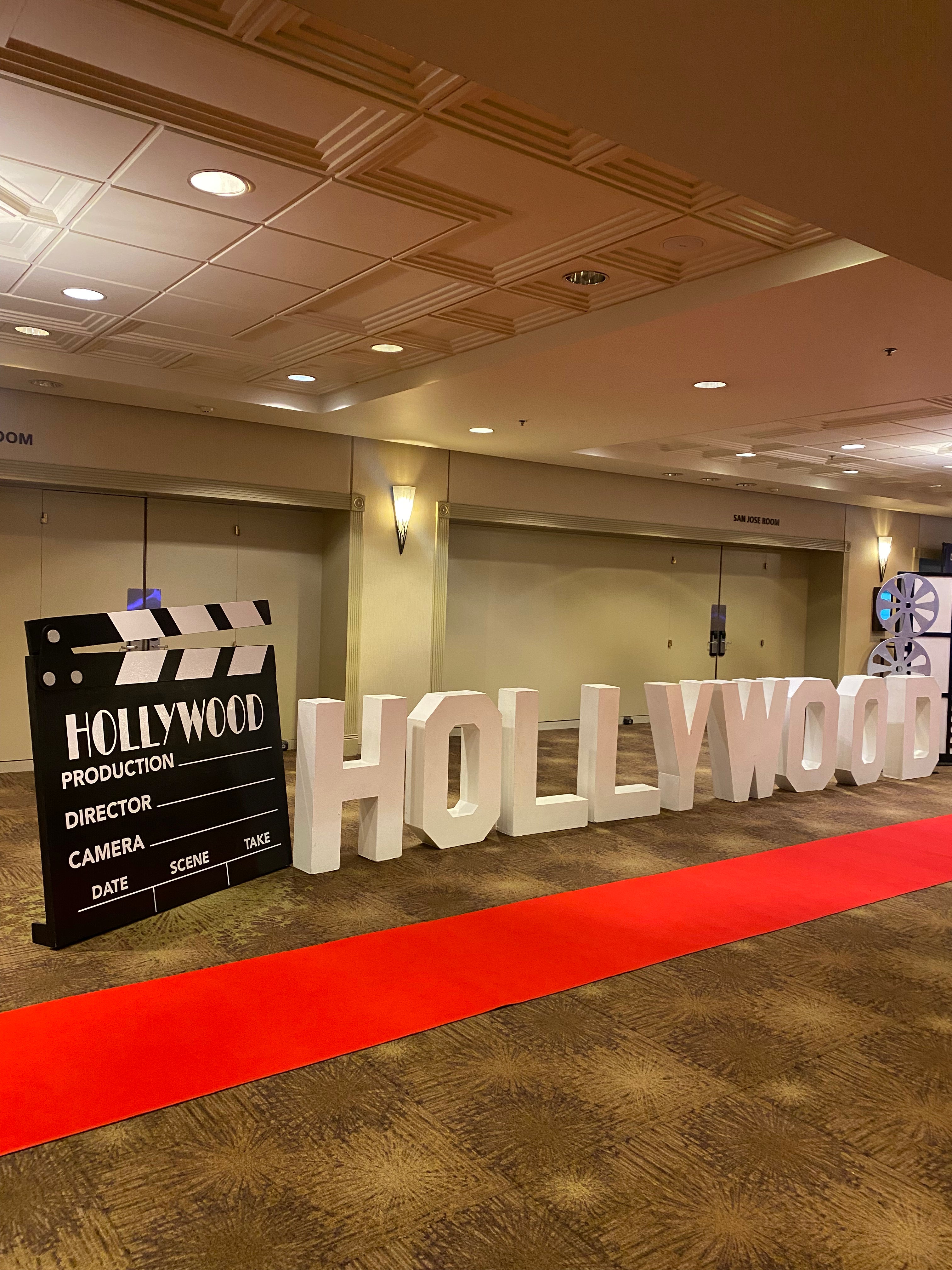 3D Hollywood Letters