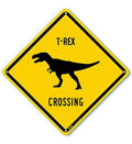 T-Rex Crossing Sign