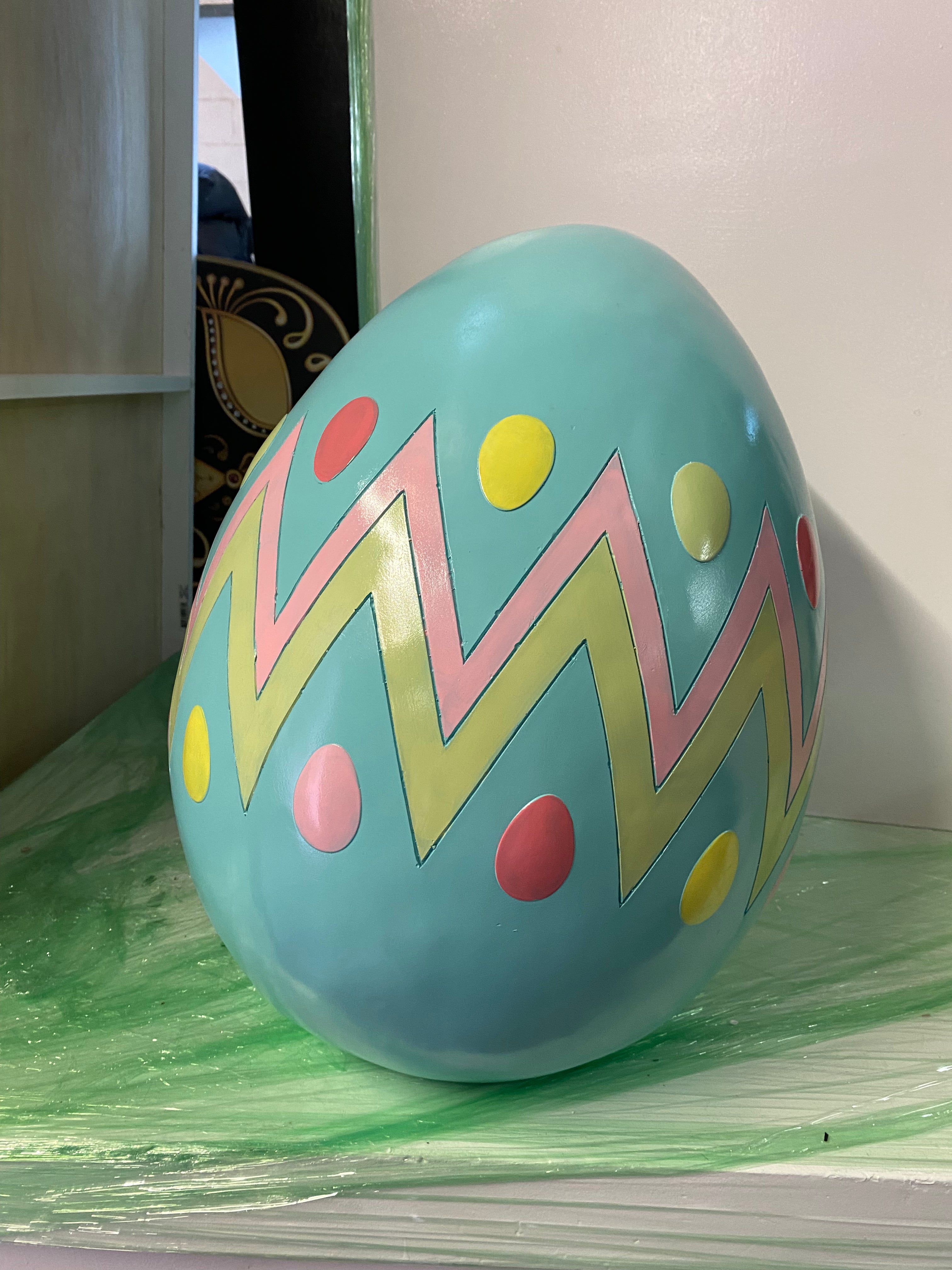 Blue Easter Egg