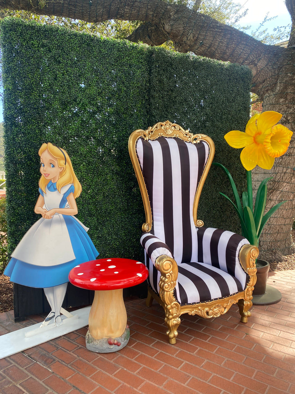 Alice Wood Cut Out Standee