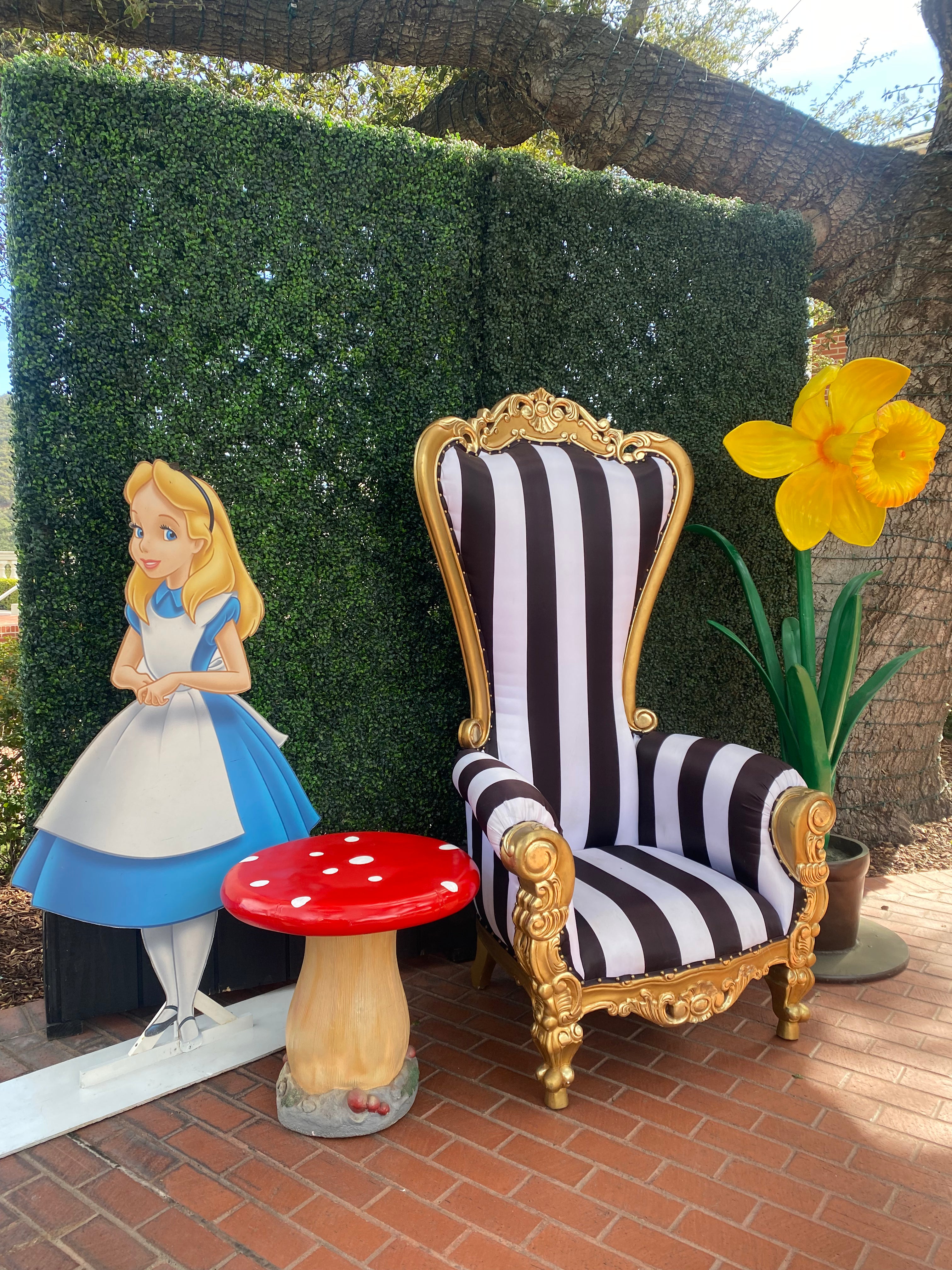 Alice Wood Cut Out Standee