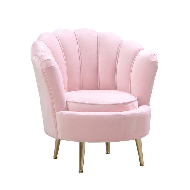 Kids Light Pink Seashell Chair