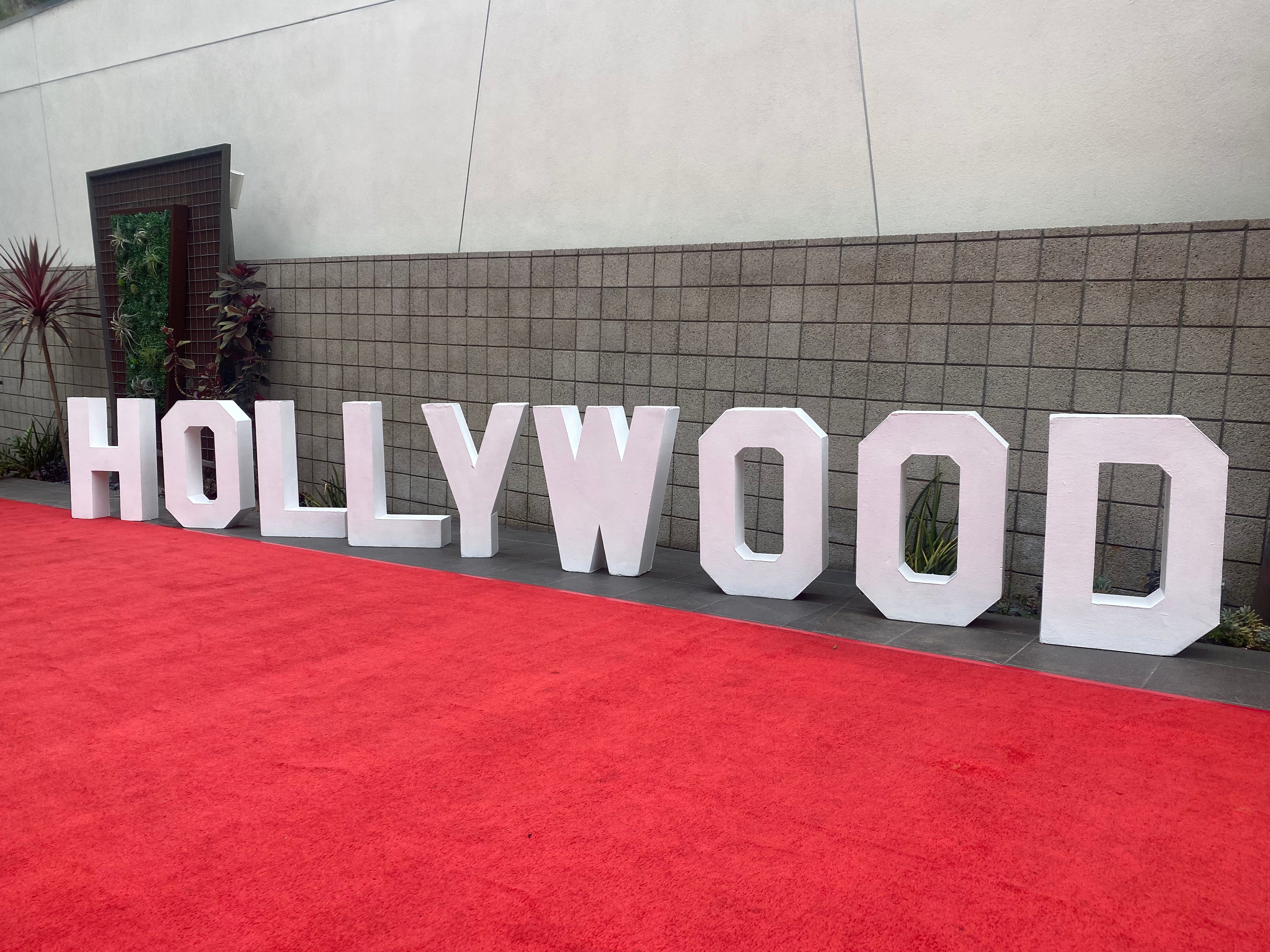 3D Hollywood Letters