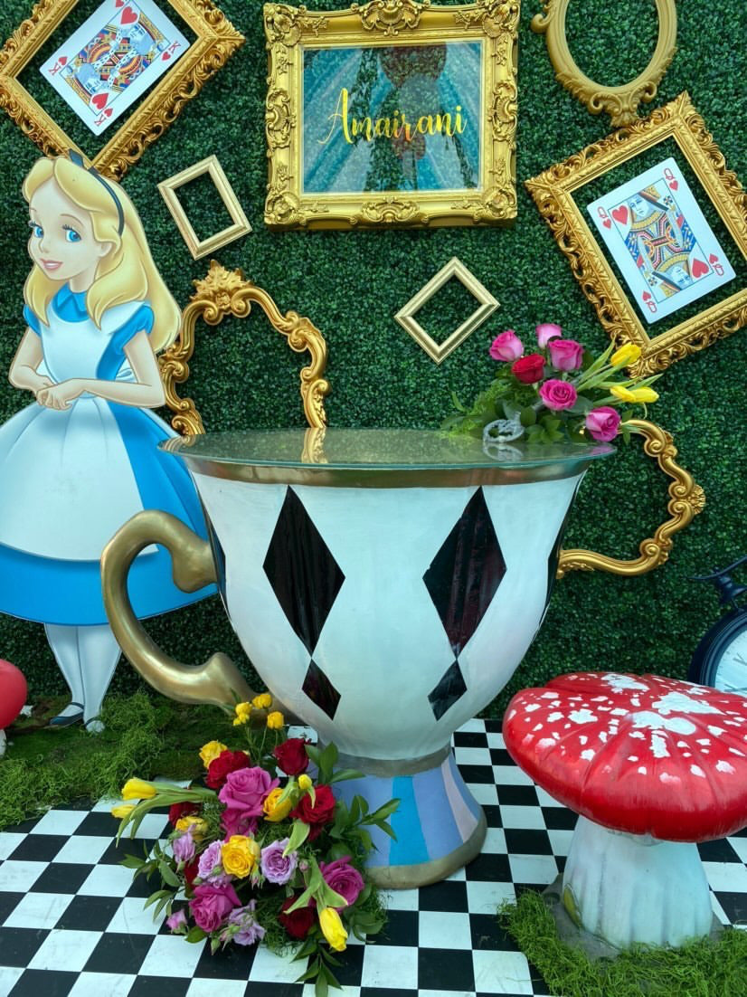 Alice Wood Cut Out Standee