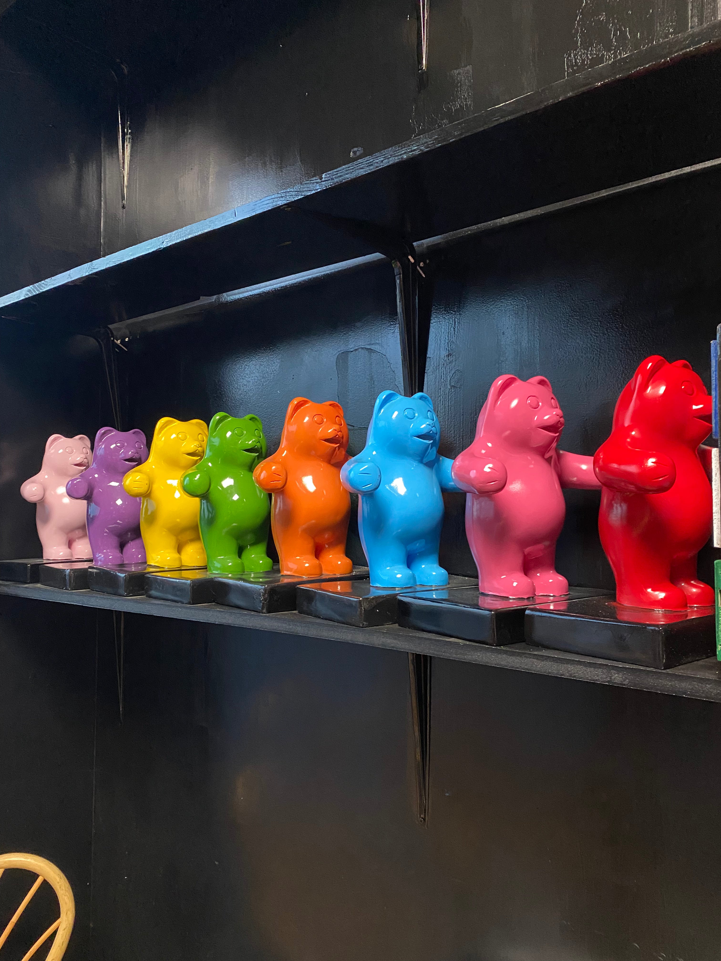 Mini Green Gummy Bear Centerpiece