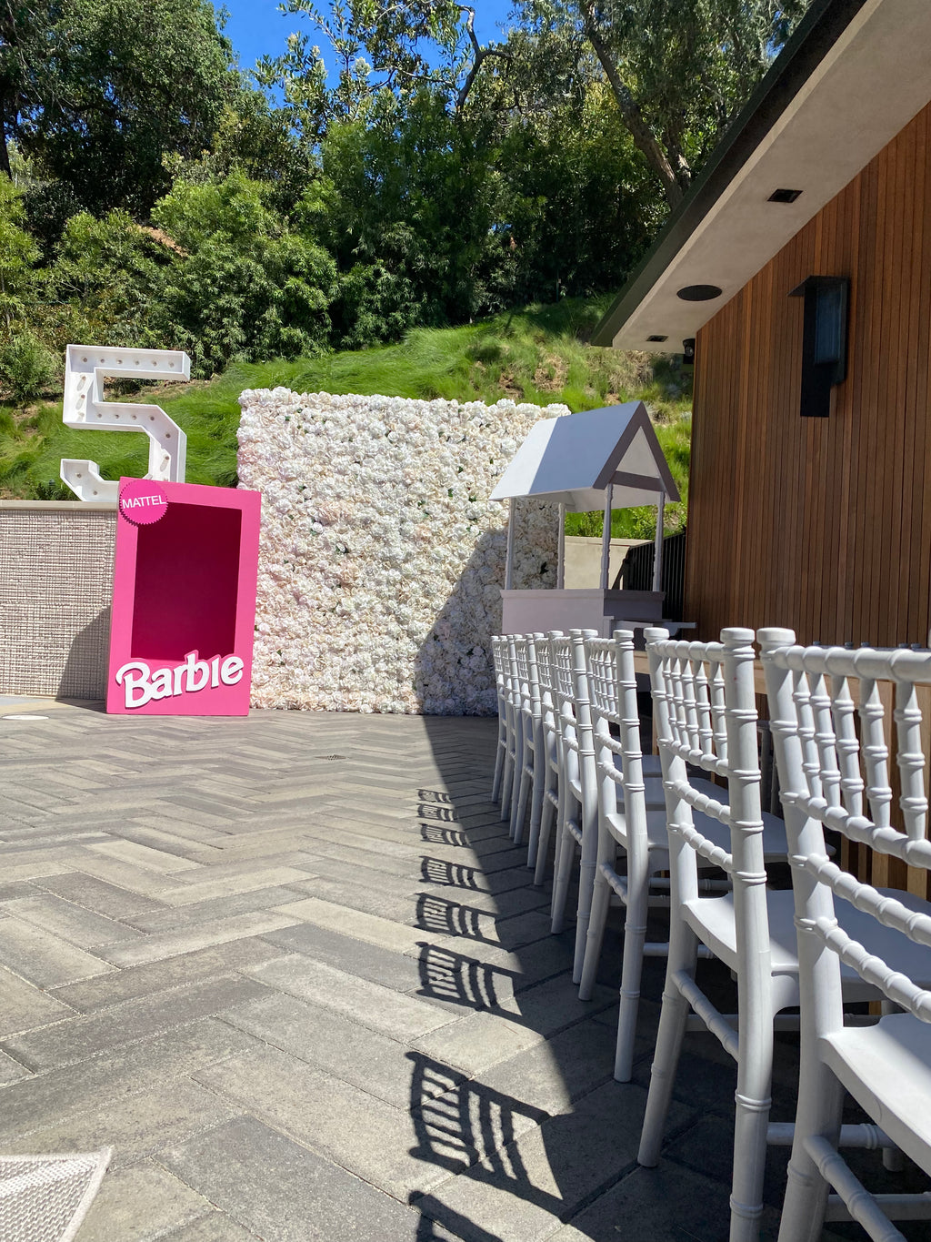 Kids White Chiavari Chair