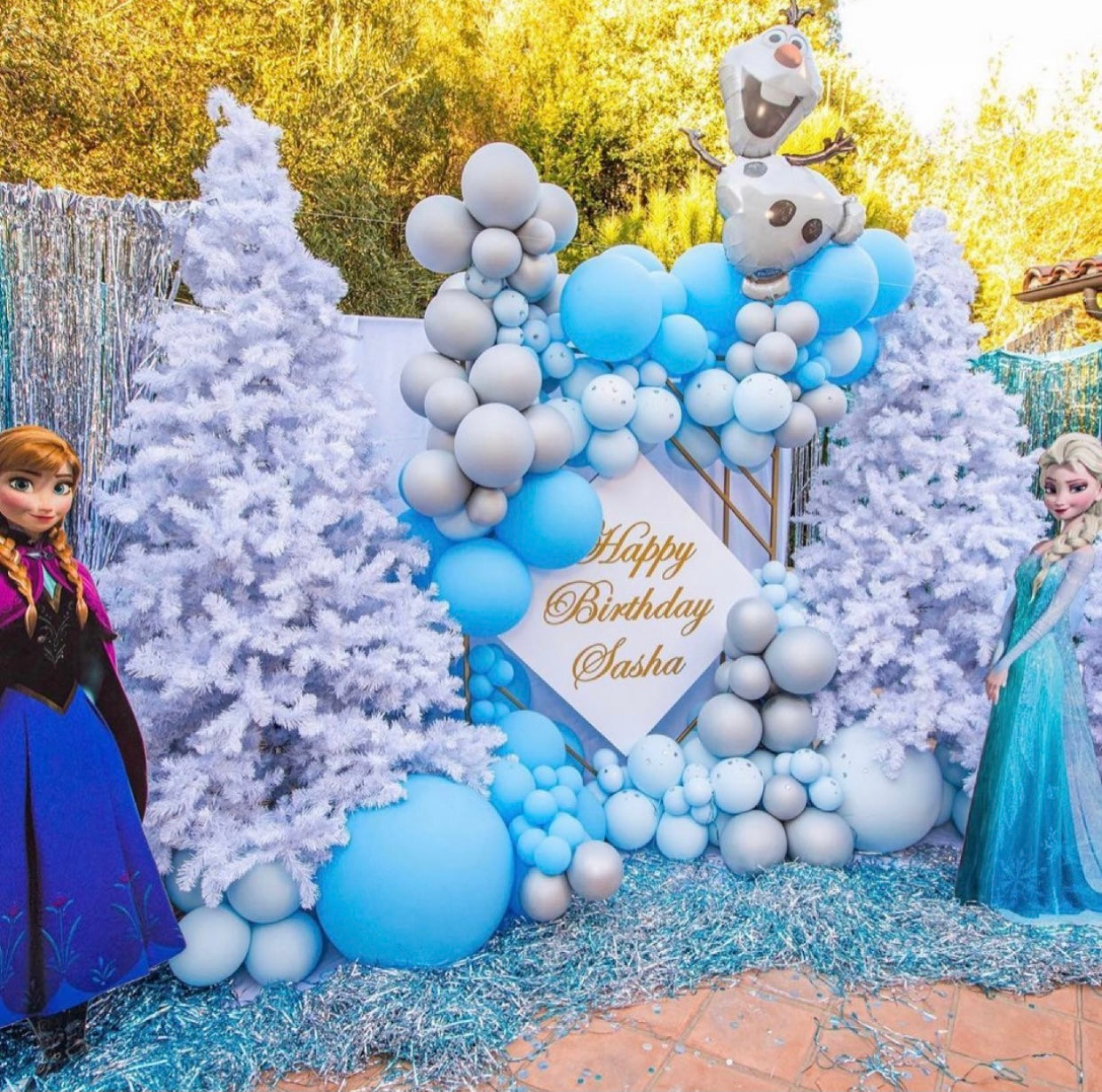 Ana Wood Cut Out Standee