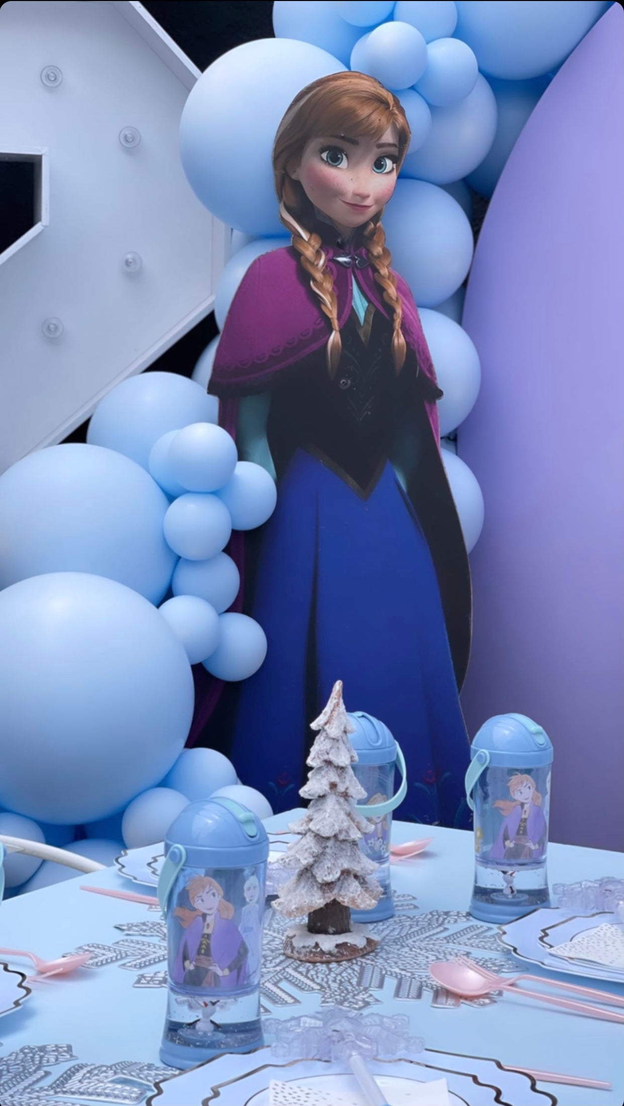 Ana Wood Cut Out Standee