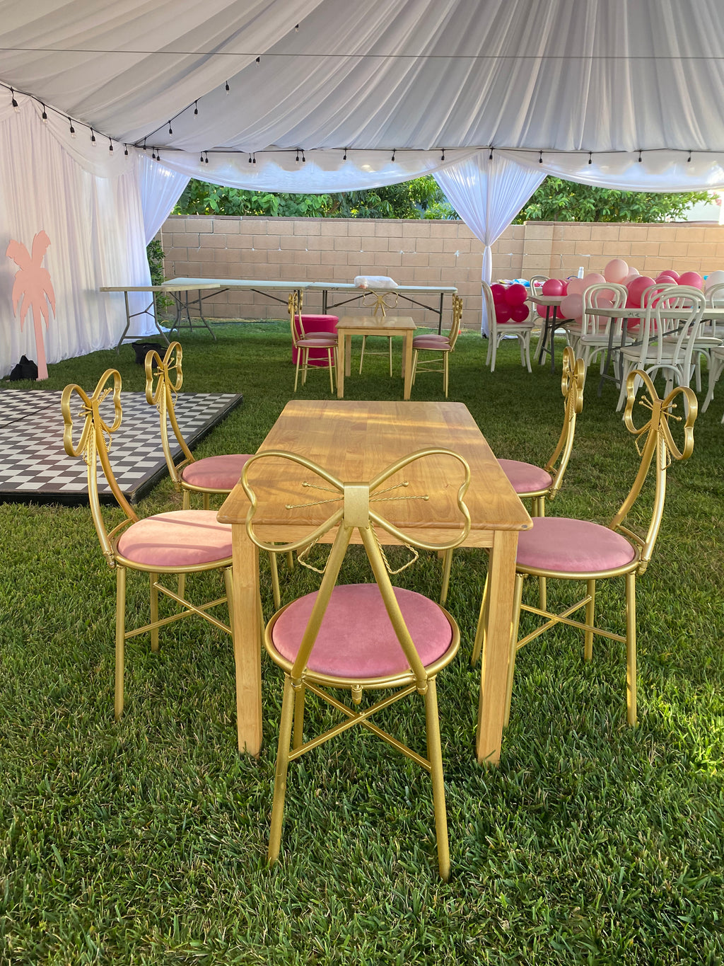 Kids Natural Wooden Table