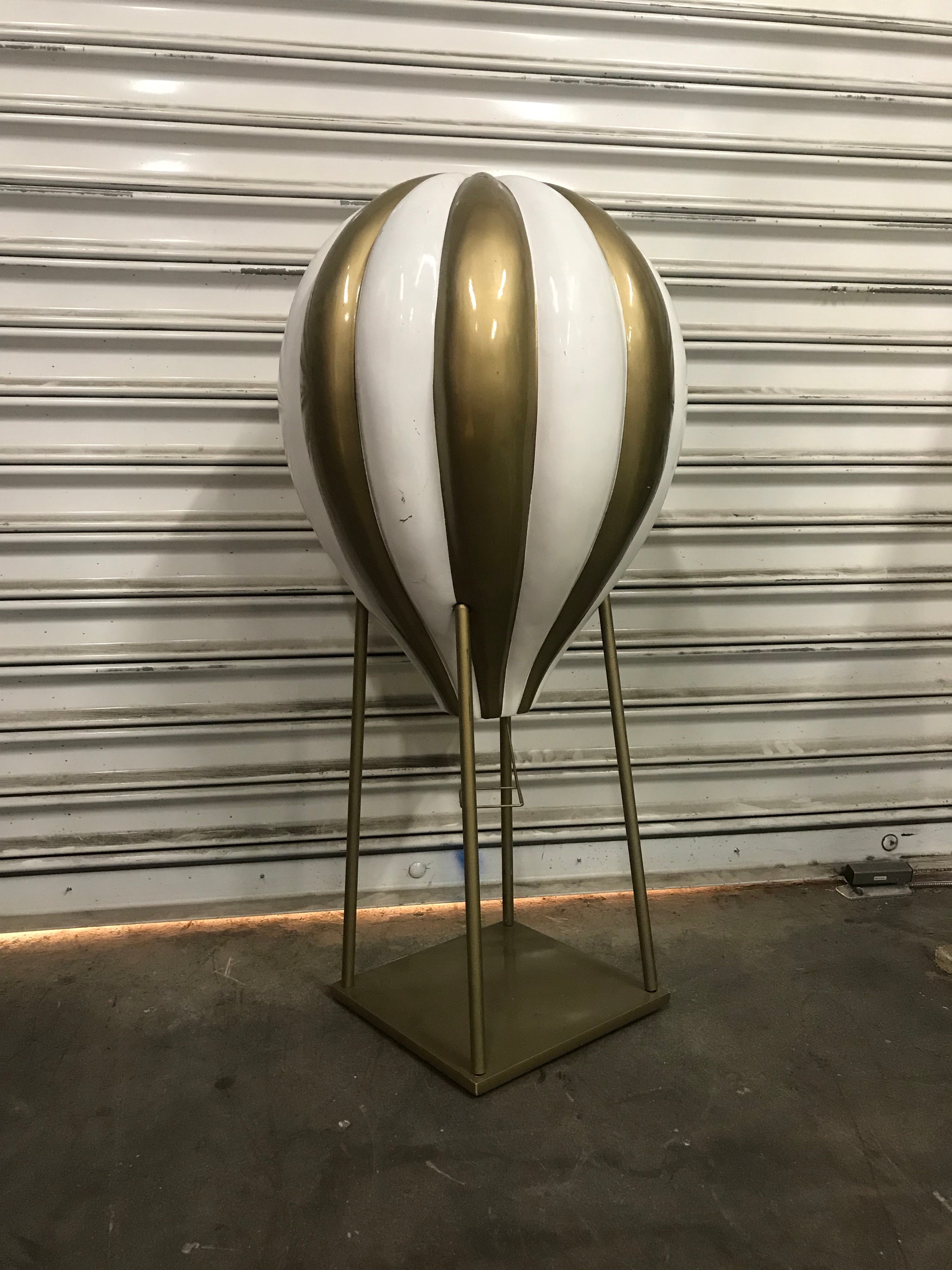 Gold & White Hot Air Balloon
