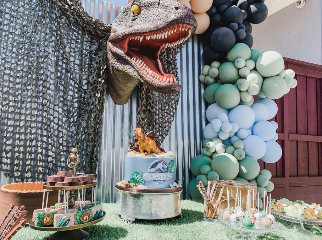 Dinosaur Head Backdrop