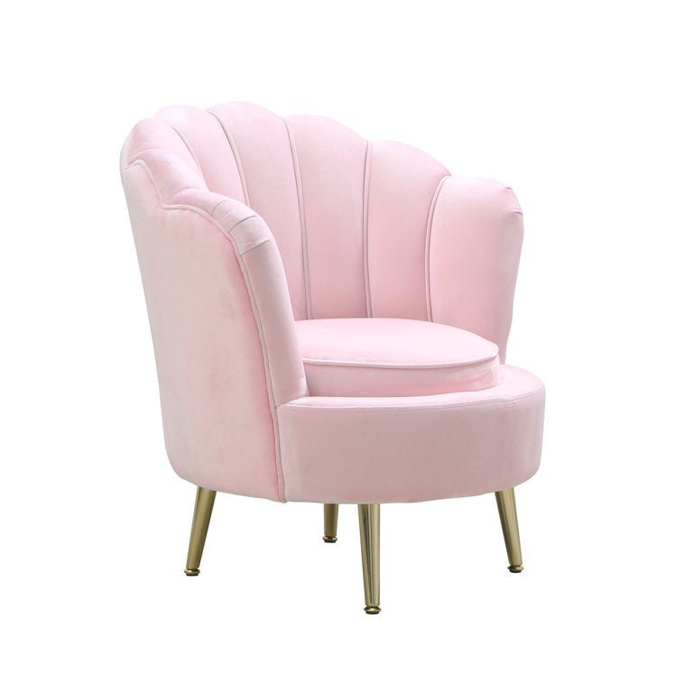 Kids Light Pink Seashell Chair