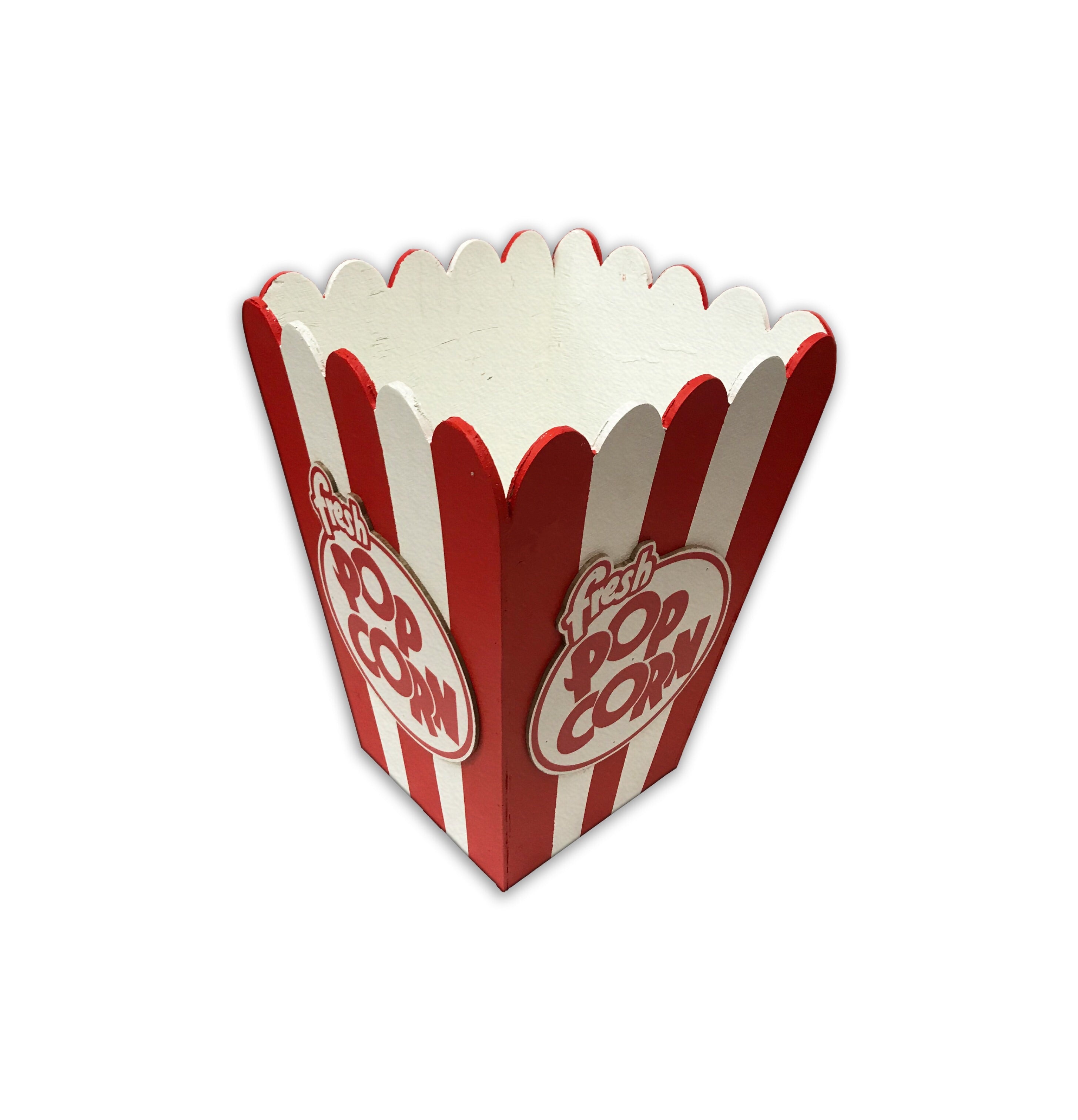Mini Table Top Red Popcorn Box