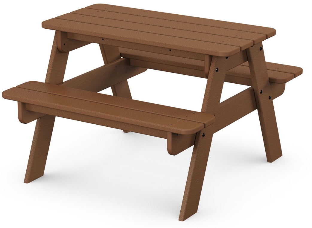 Kids Brown Picnic Table