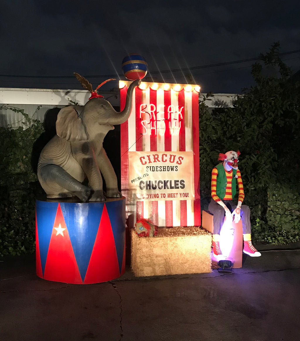 Freak Show Backdrop Panel