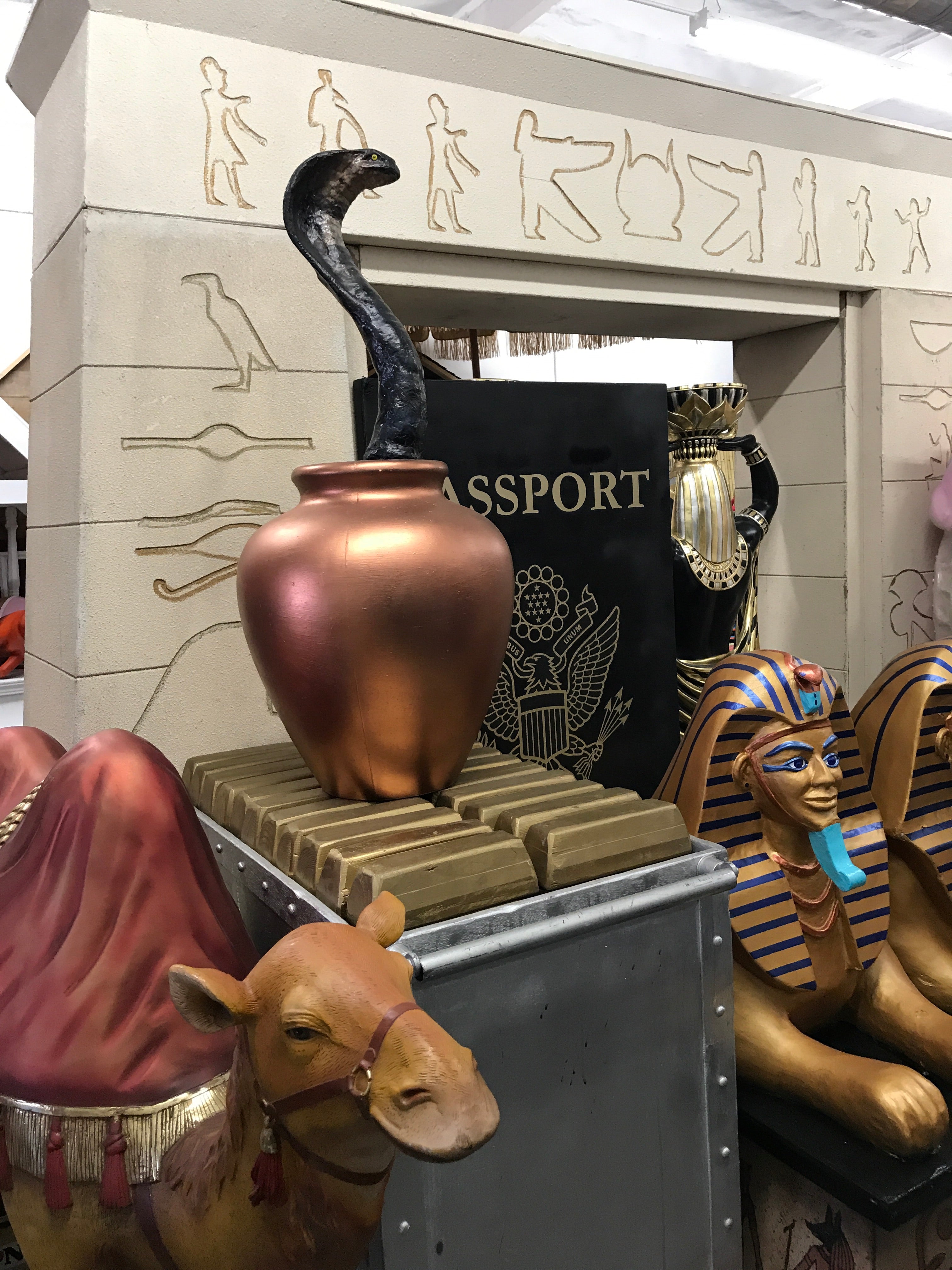 Egyptian Snake In A Pot