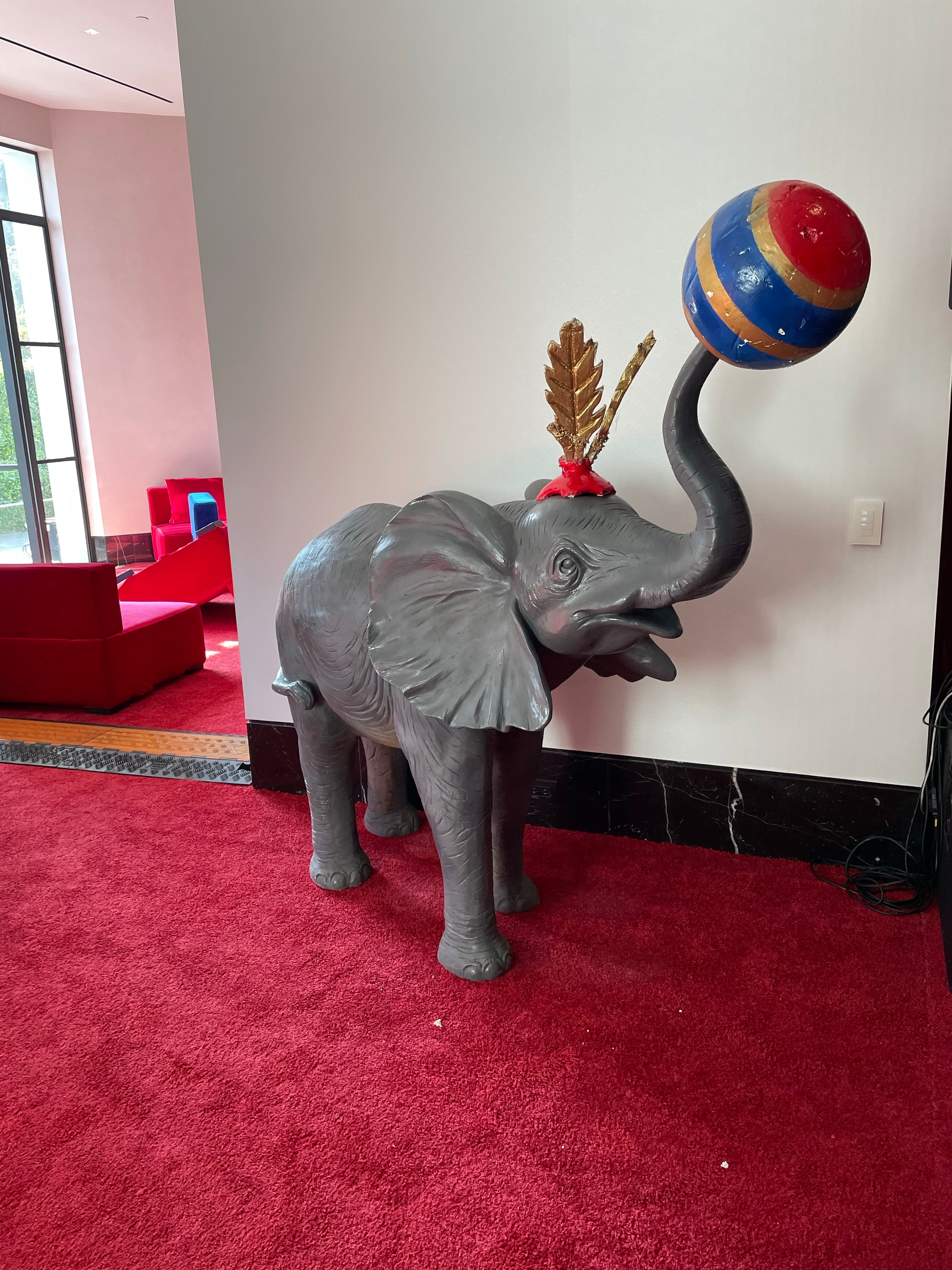 Red Circus Elephant – Platinum Prop House, Inc.
