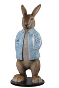 Blue Jacket Bunny