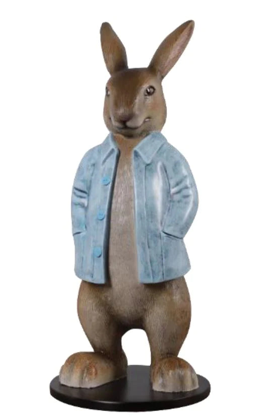 Blue Jacket Bunny