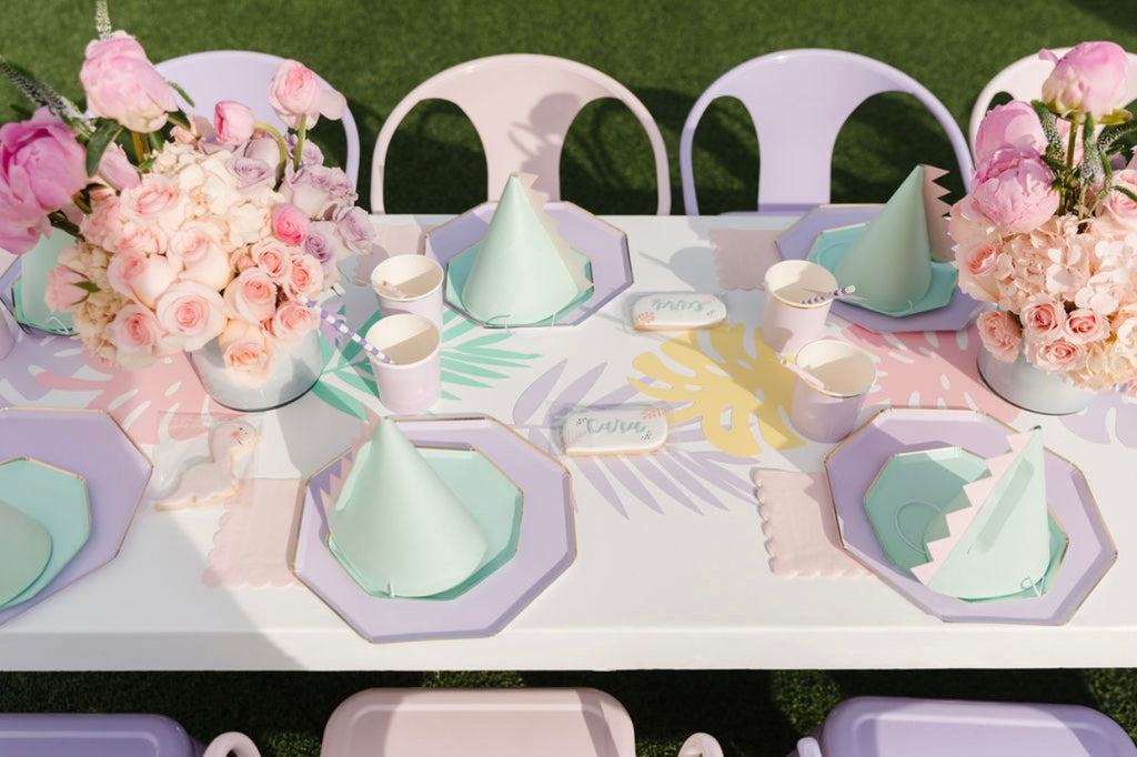 Kids Lavender Metal Chair