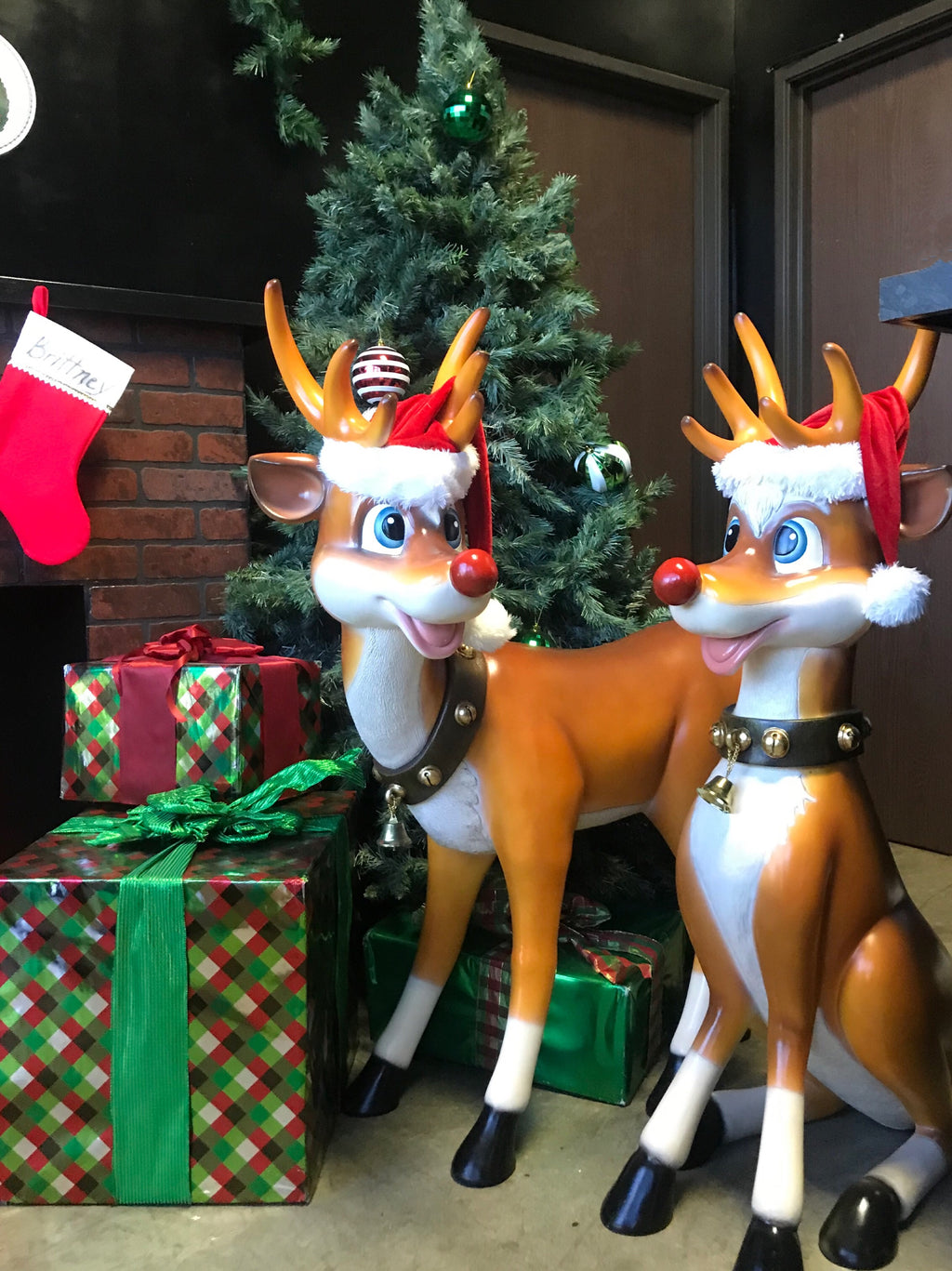 Christmas Standing Reindeer