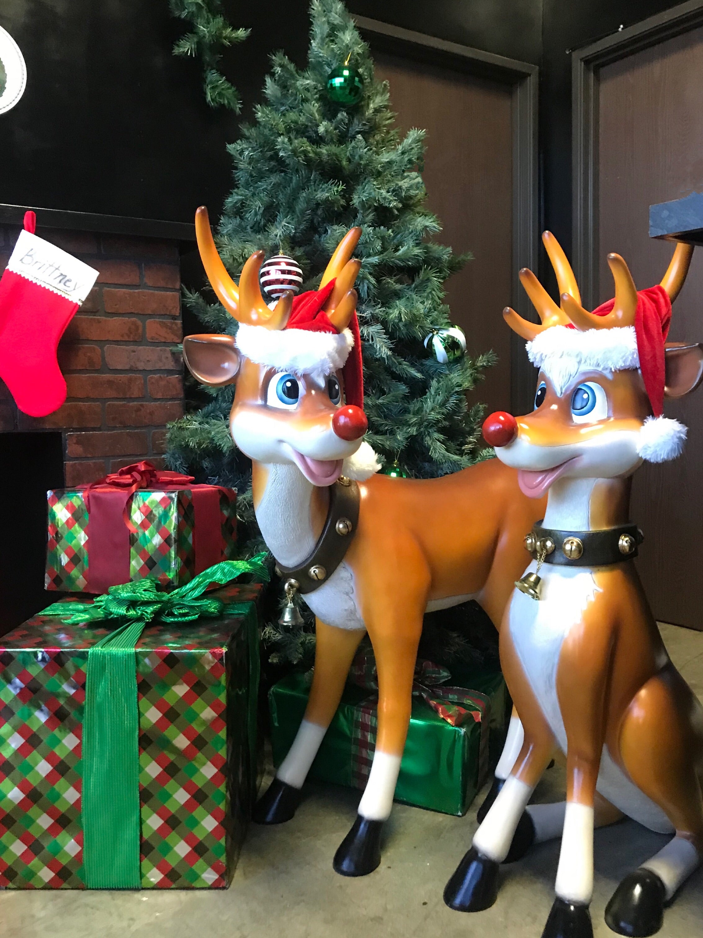 Christmas Standing Reindeer