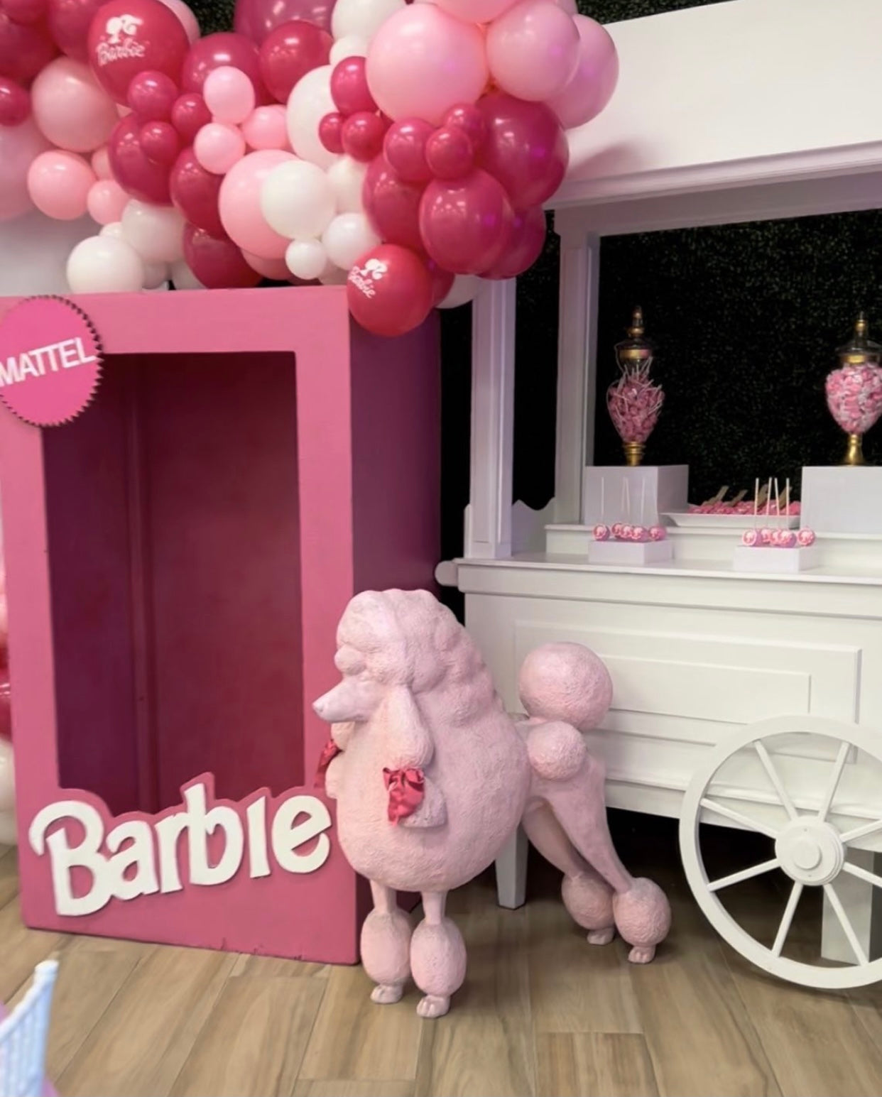 Light Pink Large Poodle