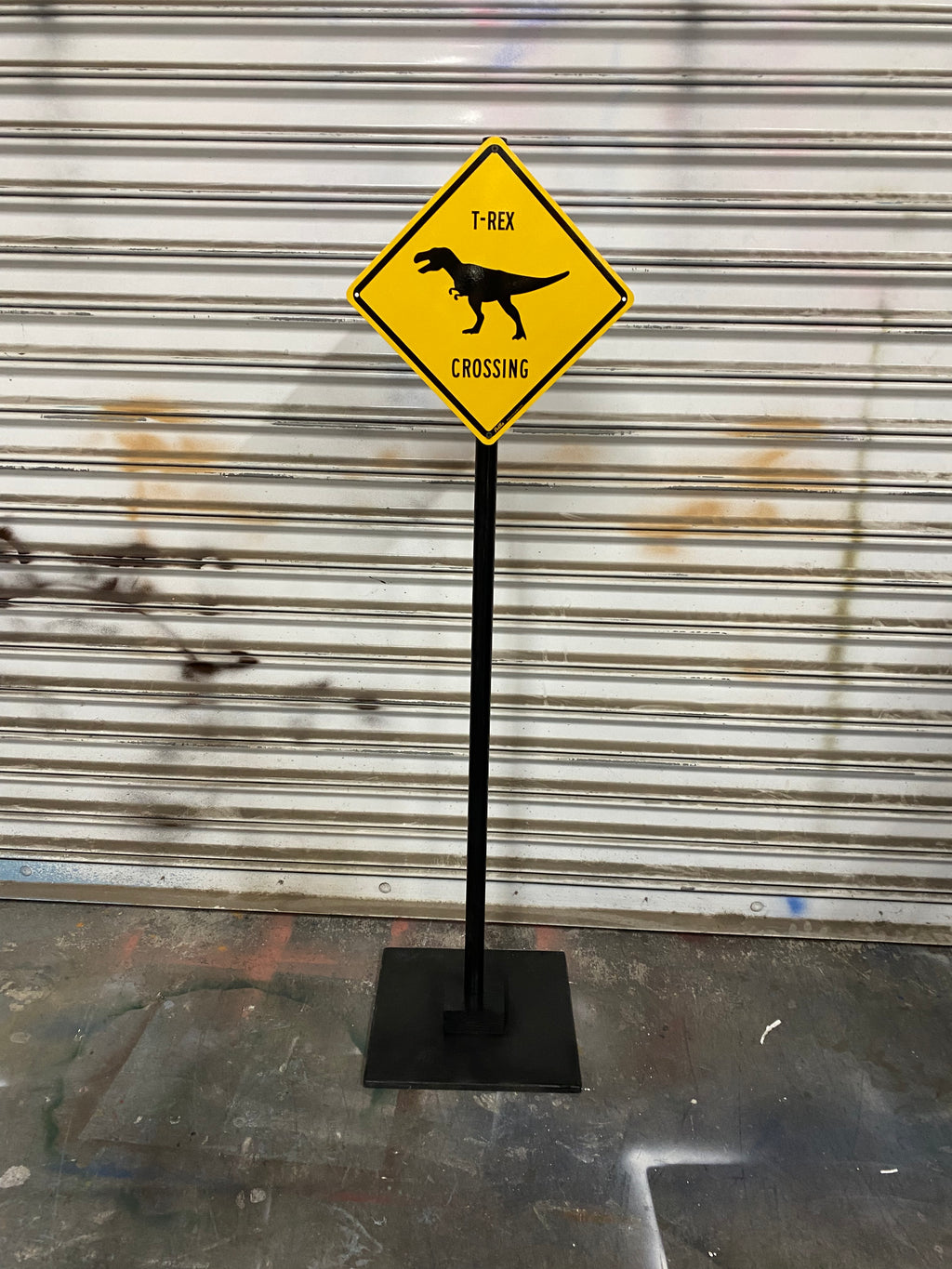 T-Rex Crossing Sign
