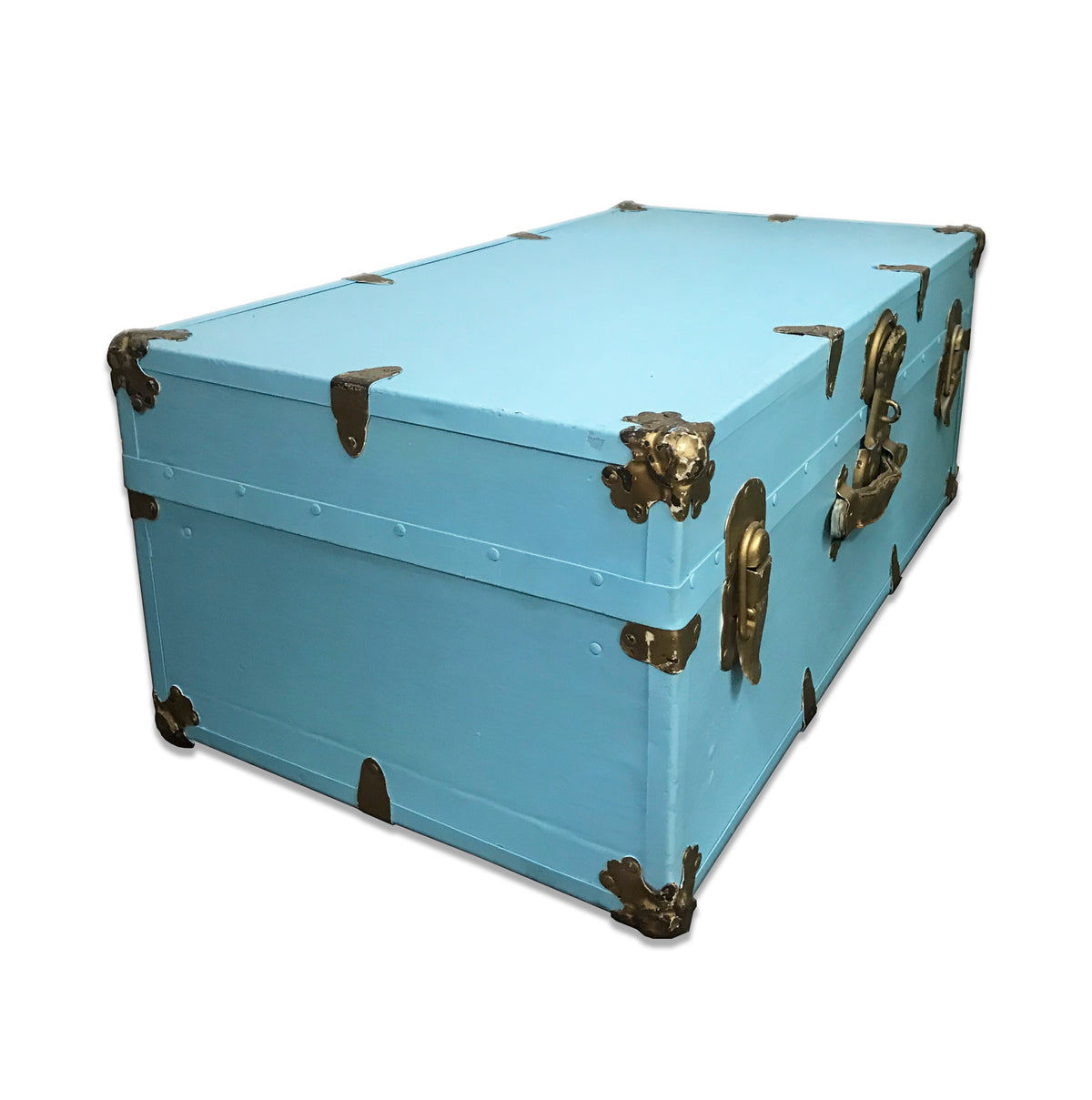 Blue Vintage Trunk