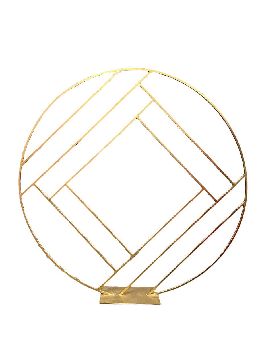 Gold Washington Circle Stand
