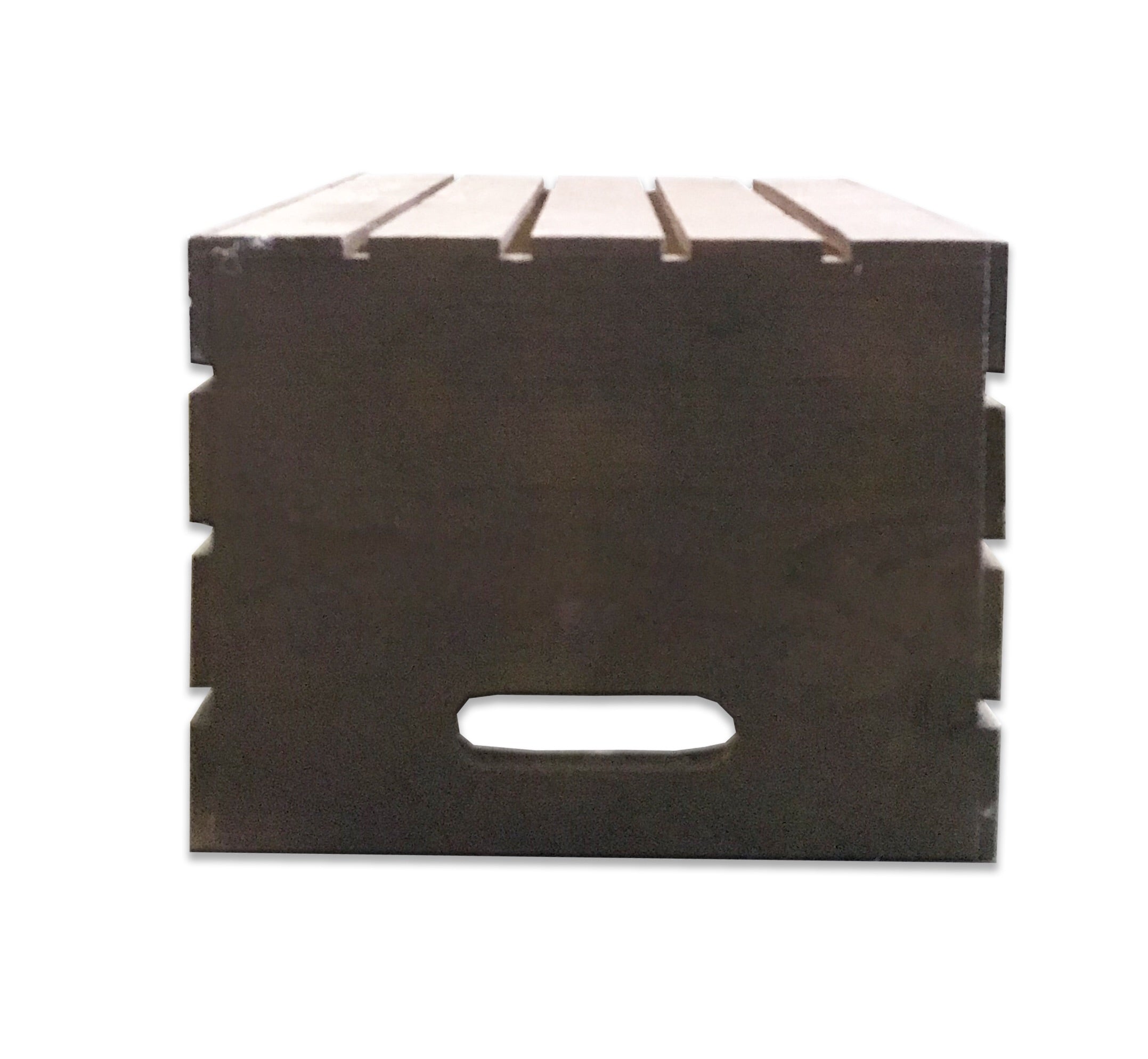 Brown Wooden Crate
