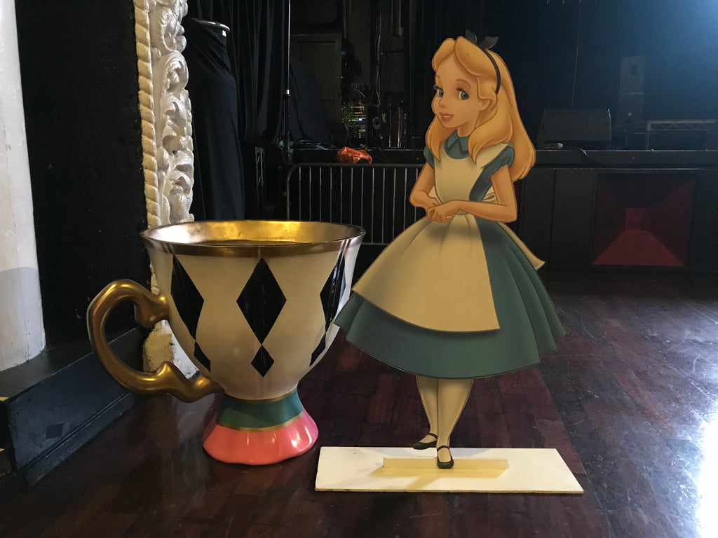 Alice Wood Cut Out Standee