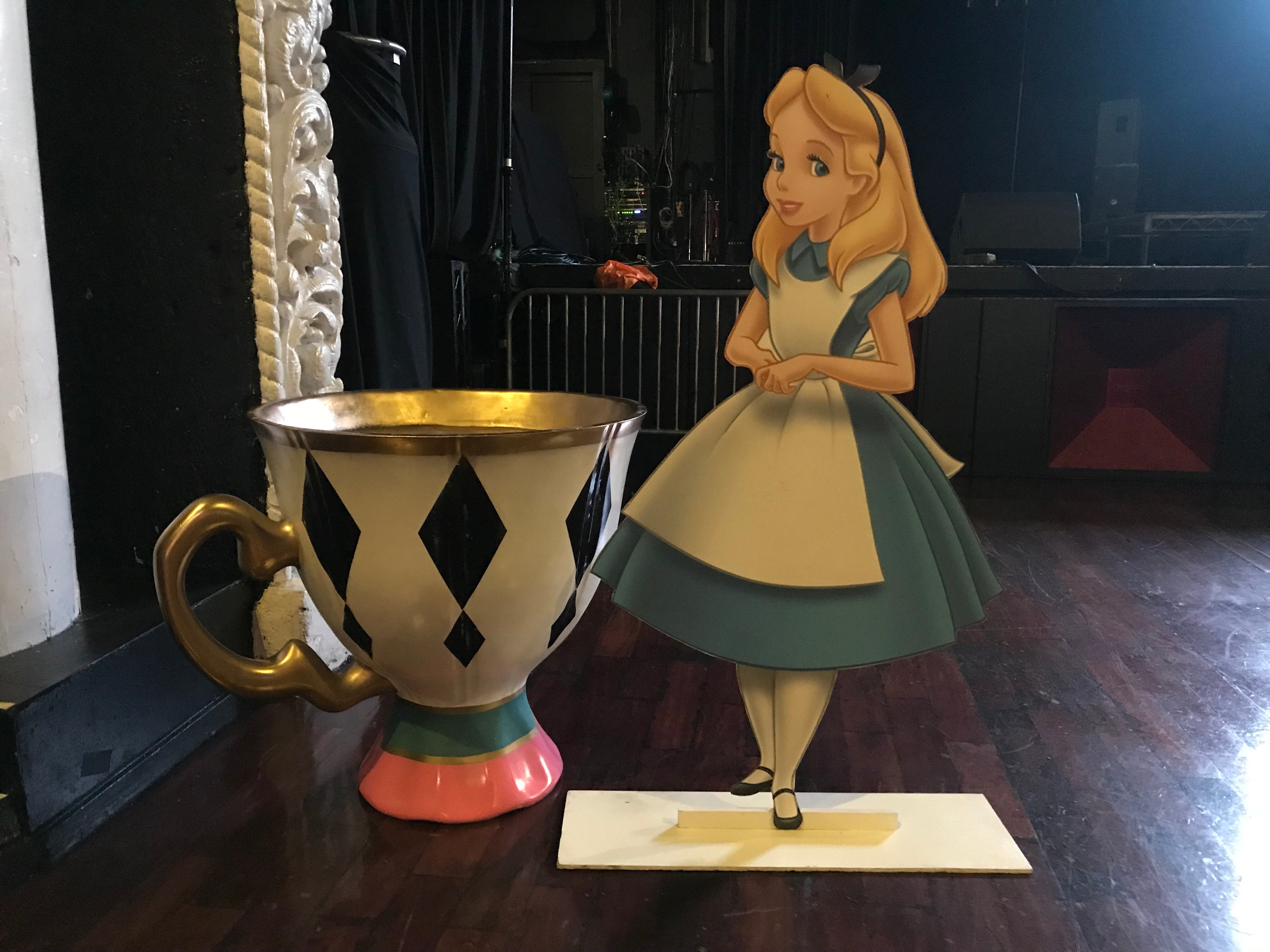 Alice Wood Cut Out Standee