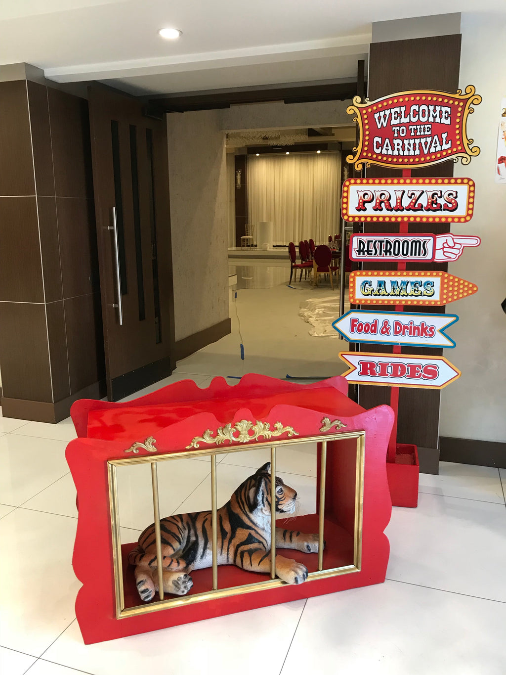Red Tiger Cage