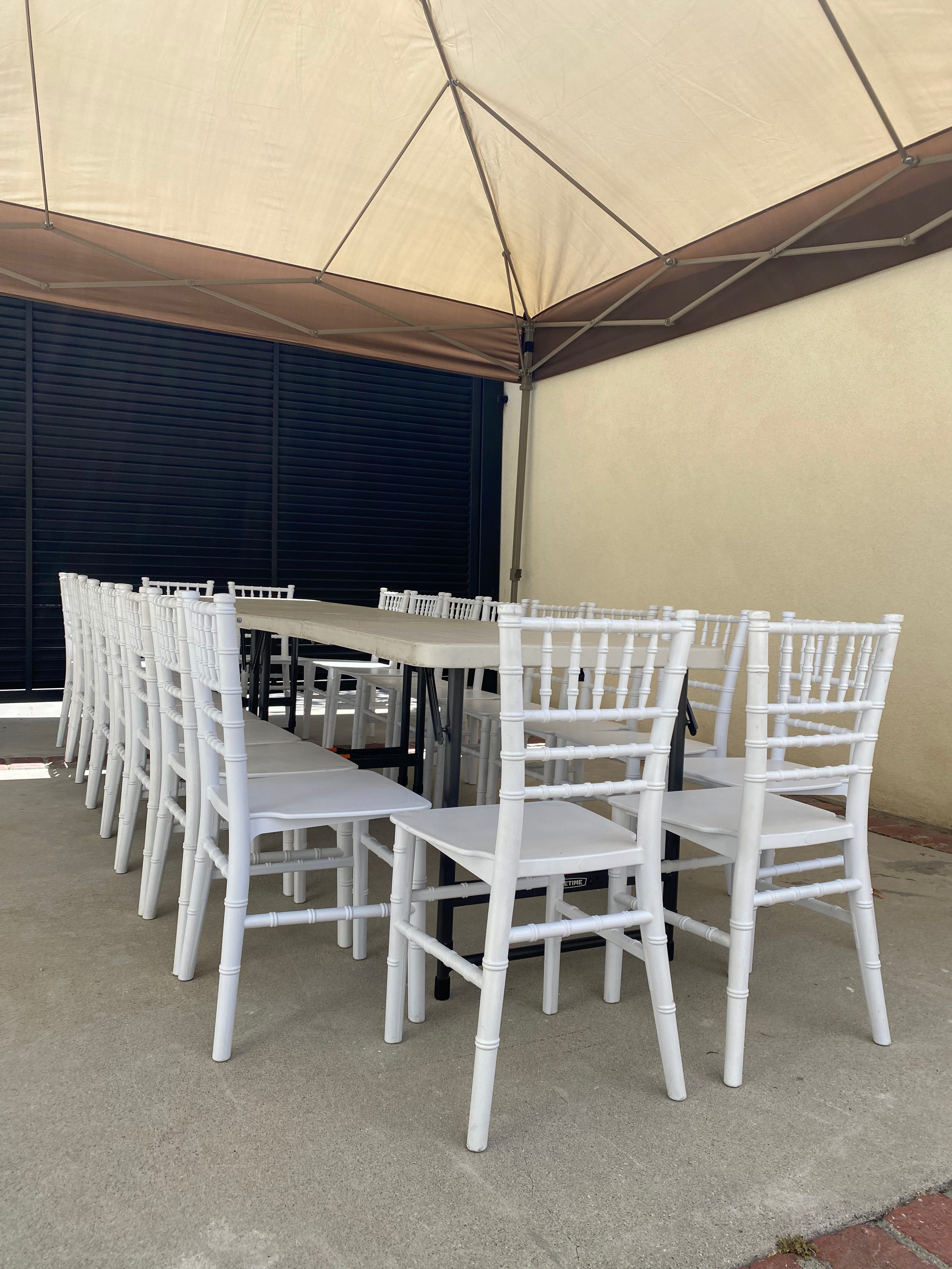 Kids White Chiavari Chair