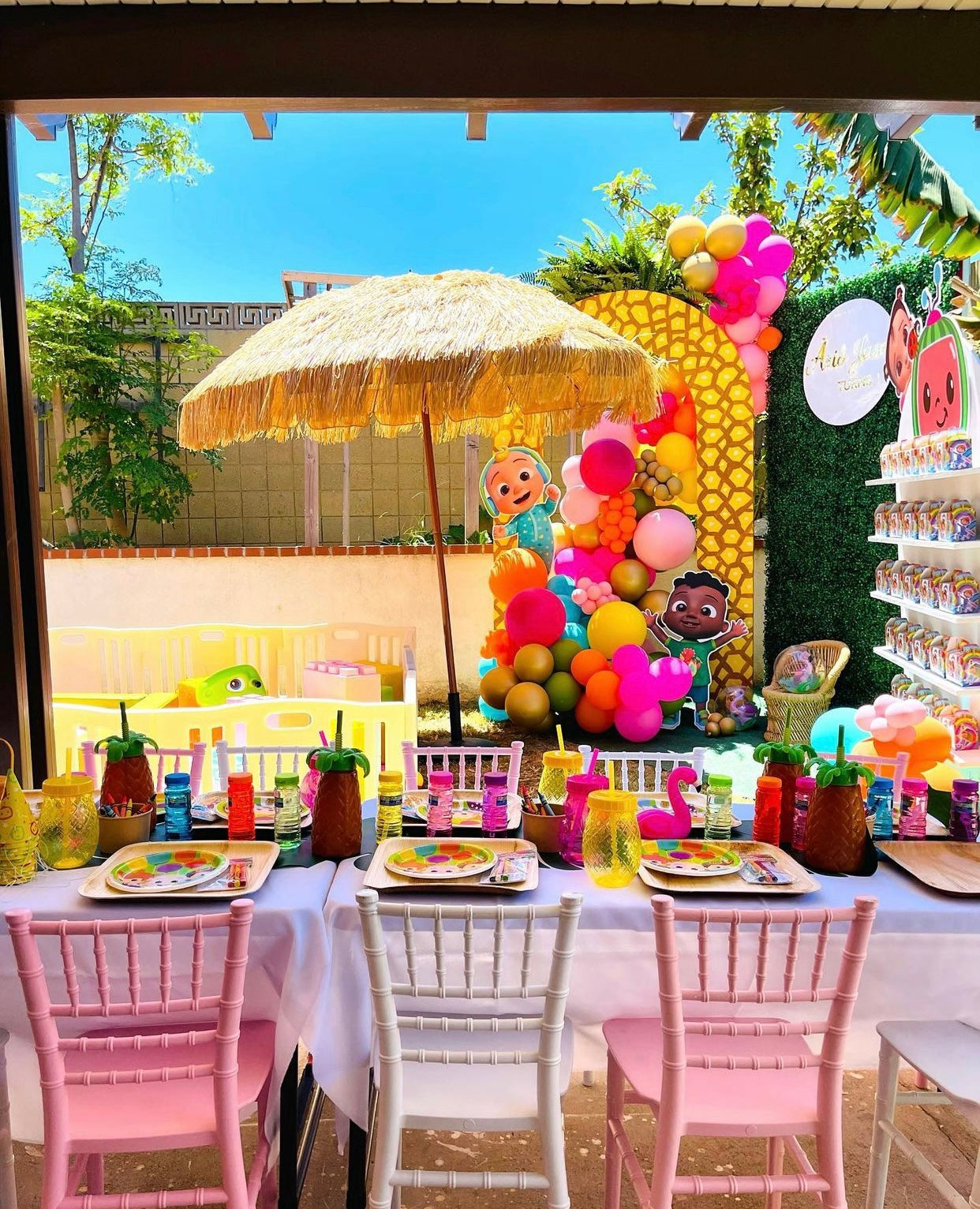 Kids White Chiavari Chair