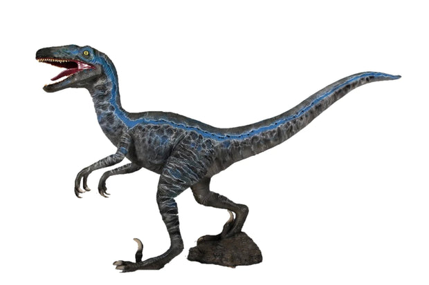 Blue Velociraptor Dinosaur