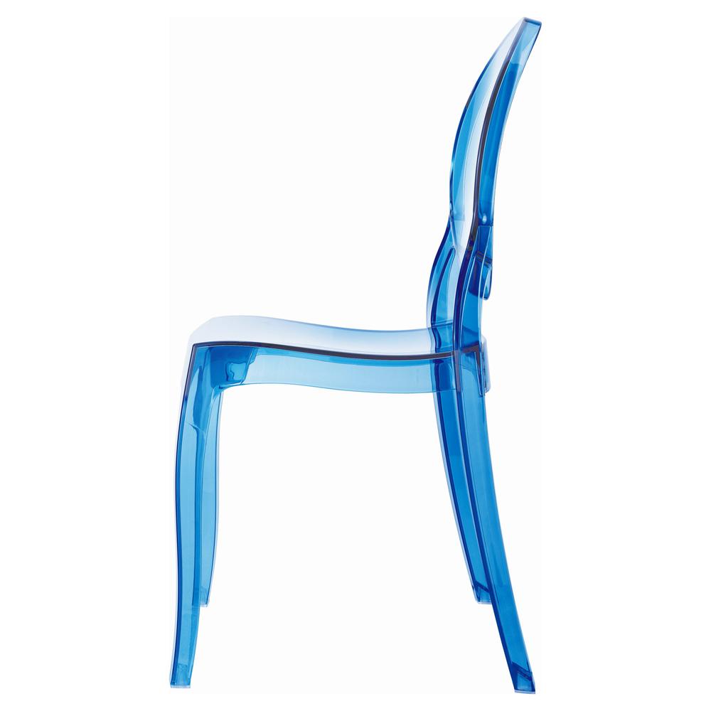 Kids Blue Armless Ghost Chair