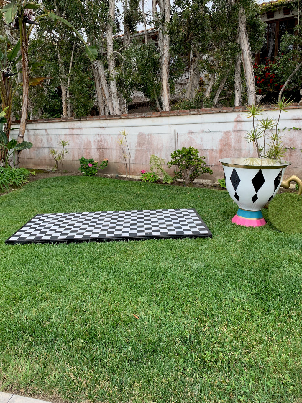 Checker Platform Floor Stage