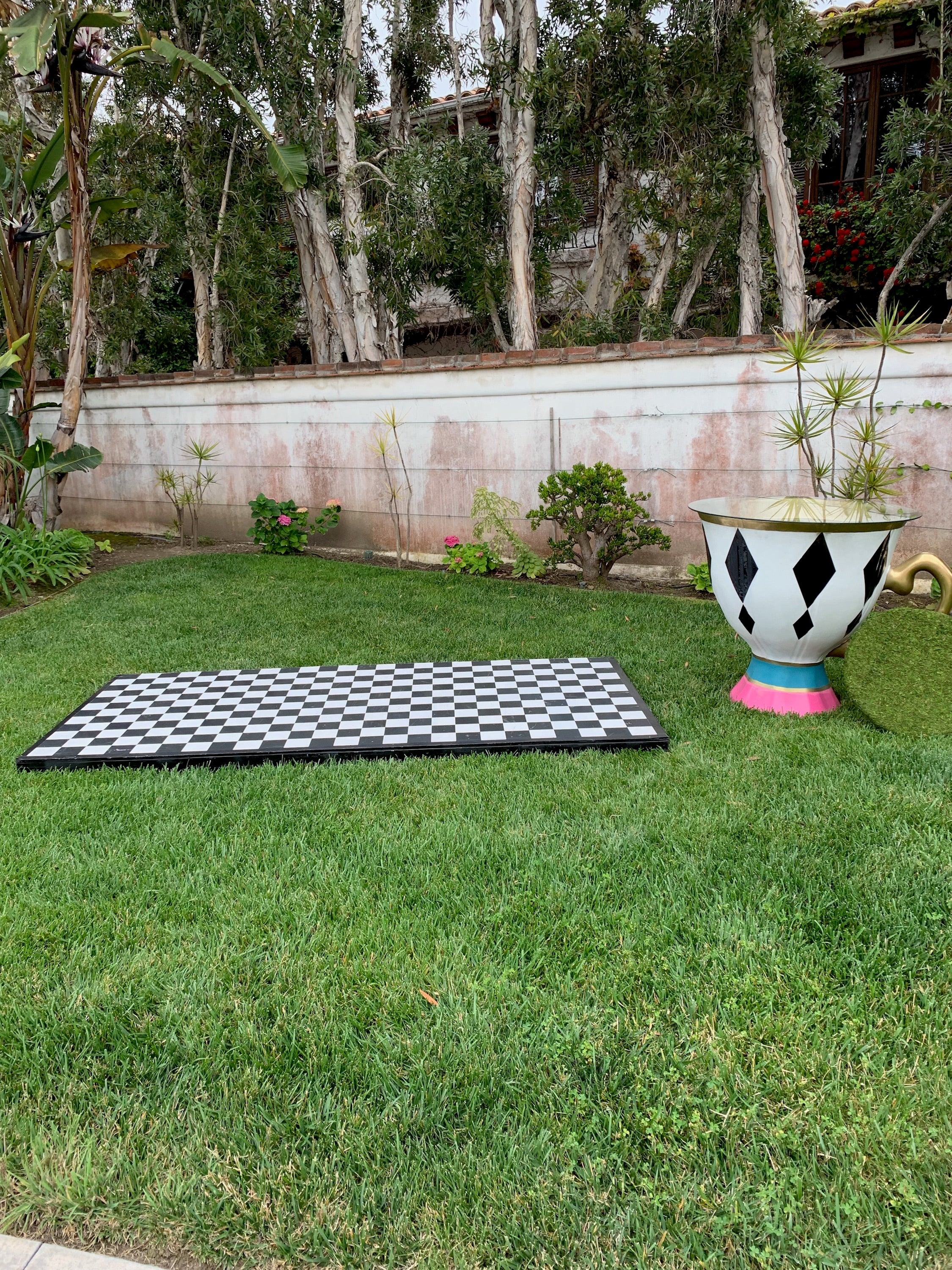 Checker Platform Floor Stage