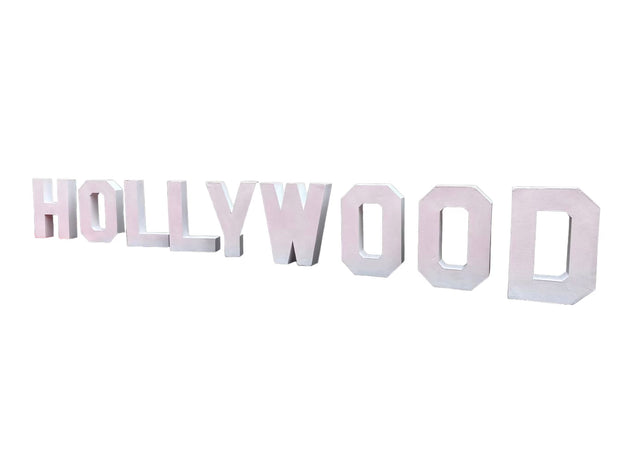 3D Hollywood Letters