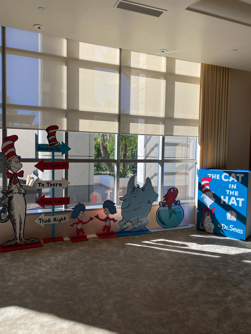 Thing 1 & Thing 2 Wood Cut Out Standee