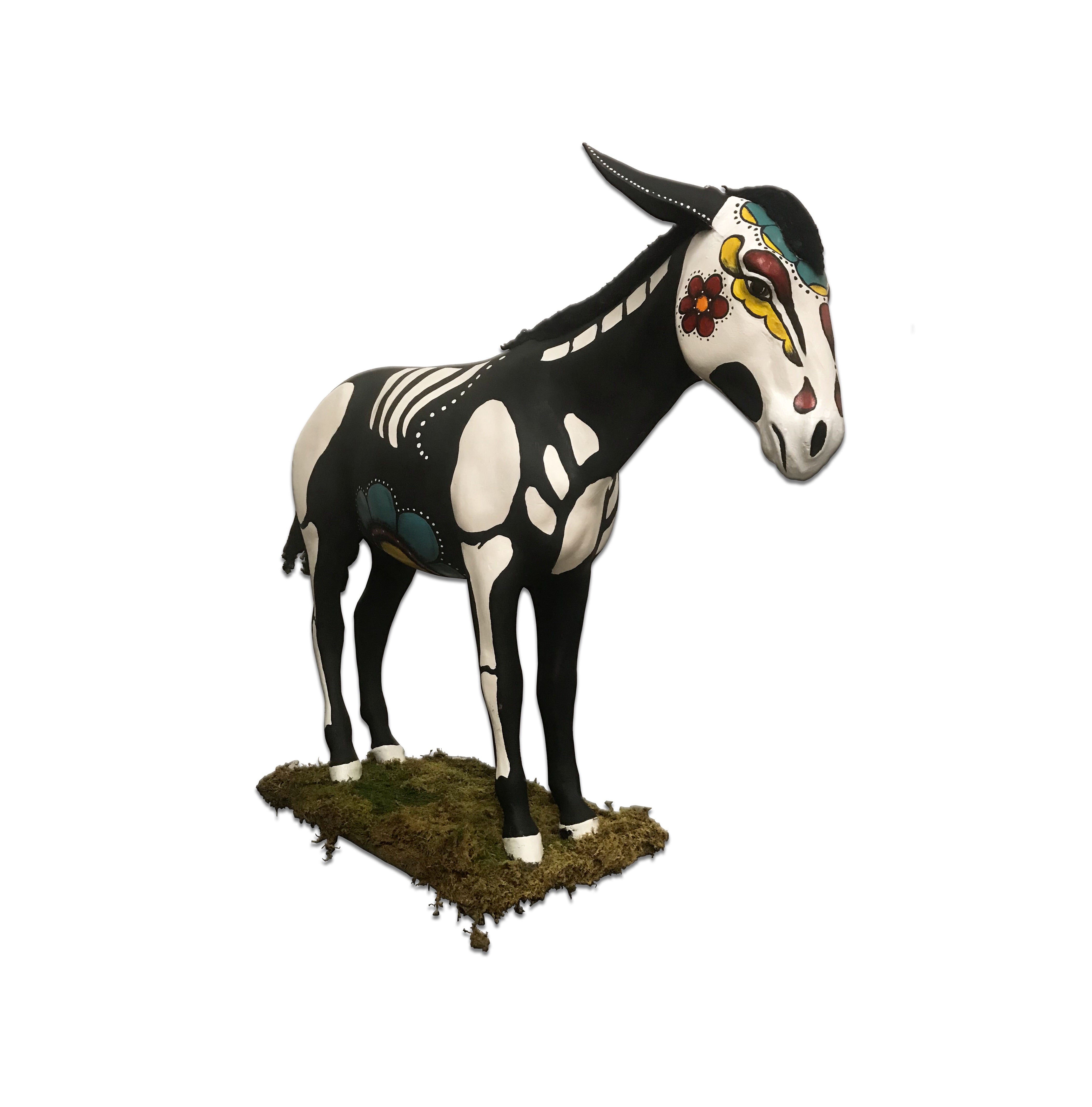 Muertos Donkey Sculpture hot - Small